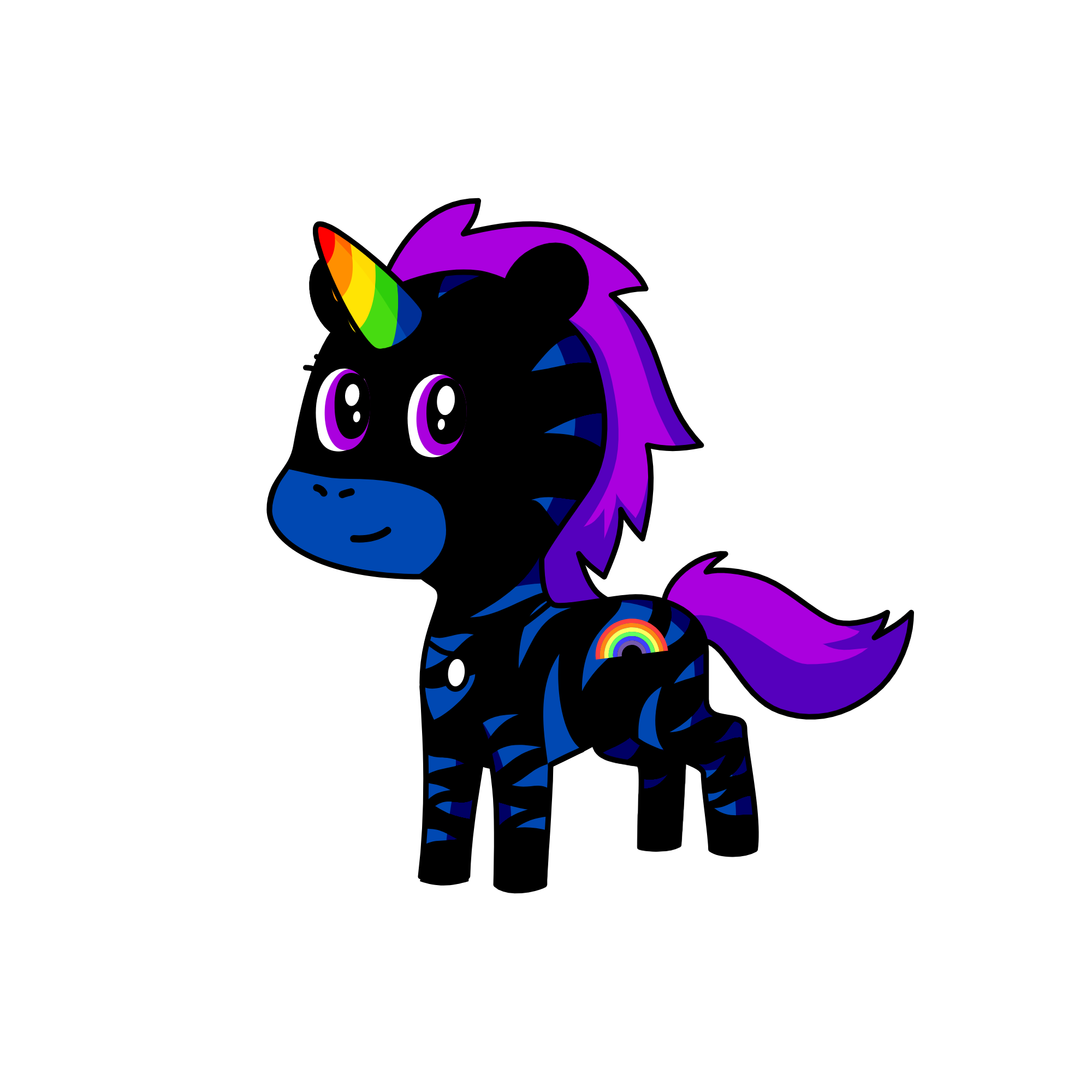 Moonbow, the unicorn