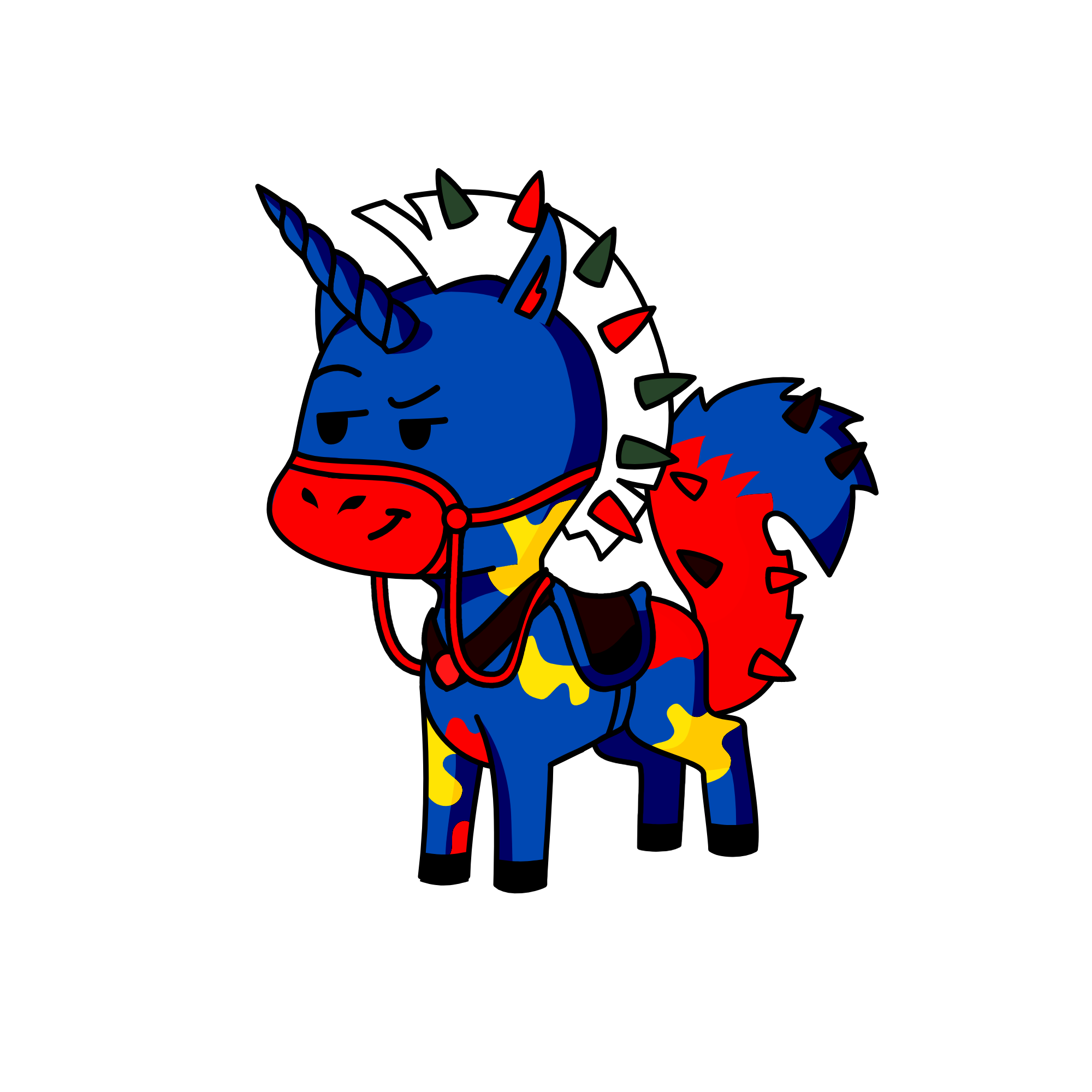 Super Corn, the unicorn