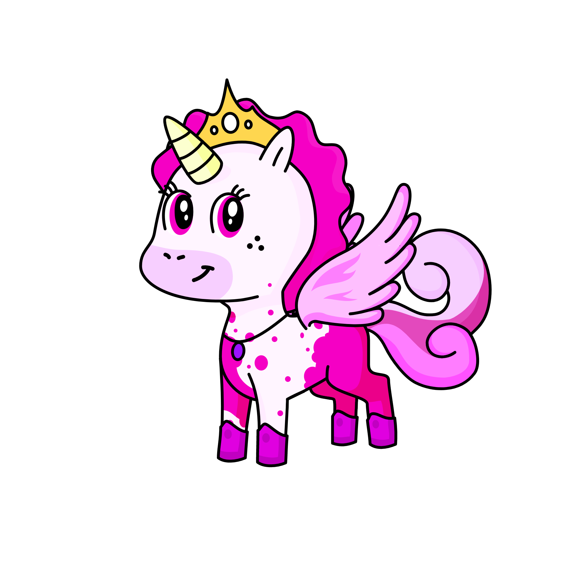 Popi, the unicorn