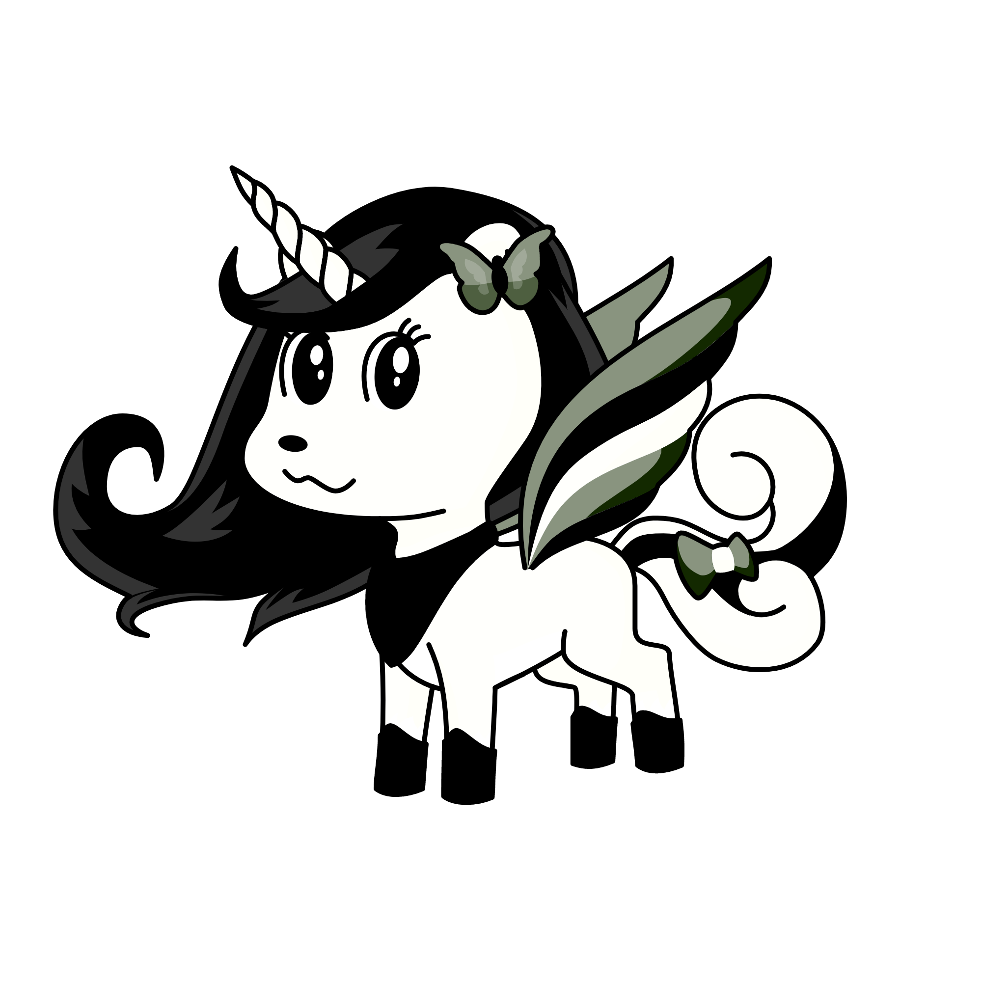 Cookies and Cream, the unicorn