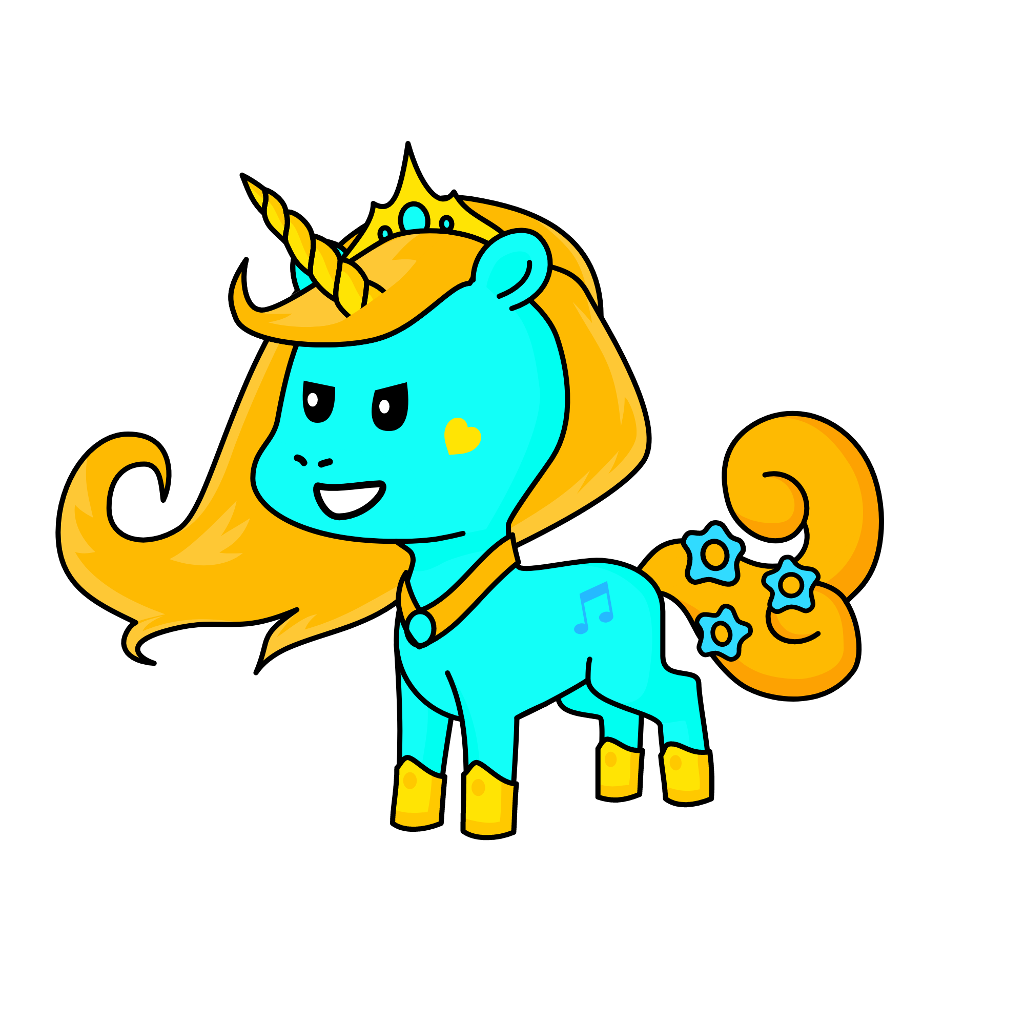 Stella, the unicorn