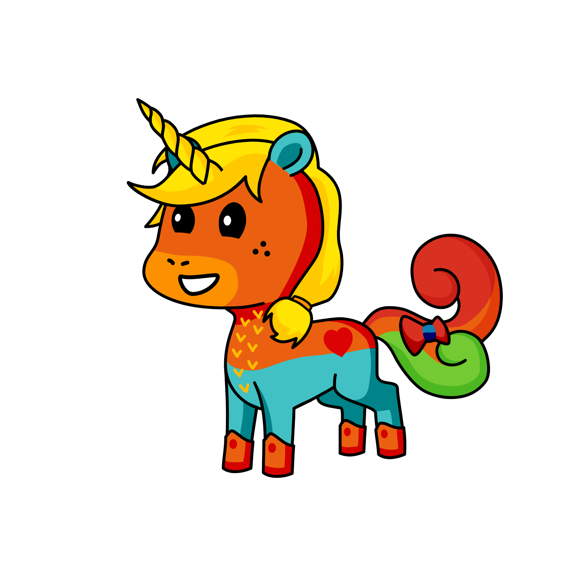 o, the unicorn
