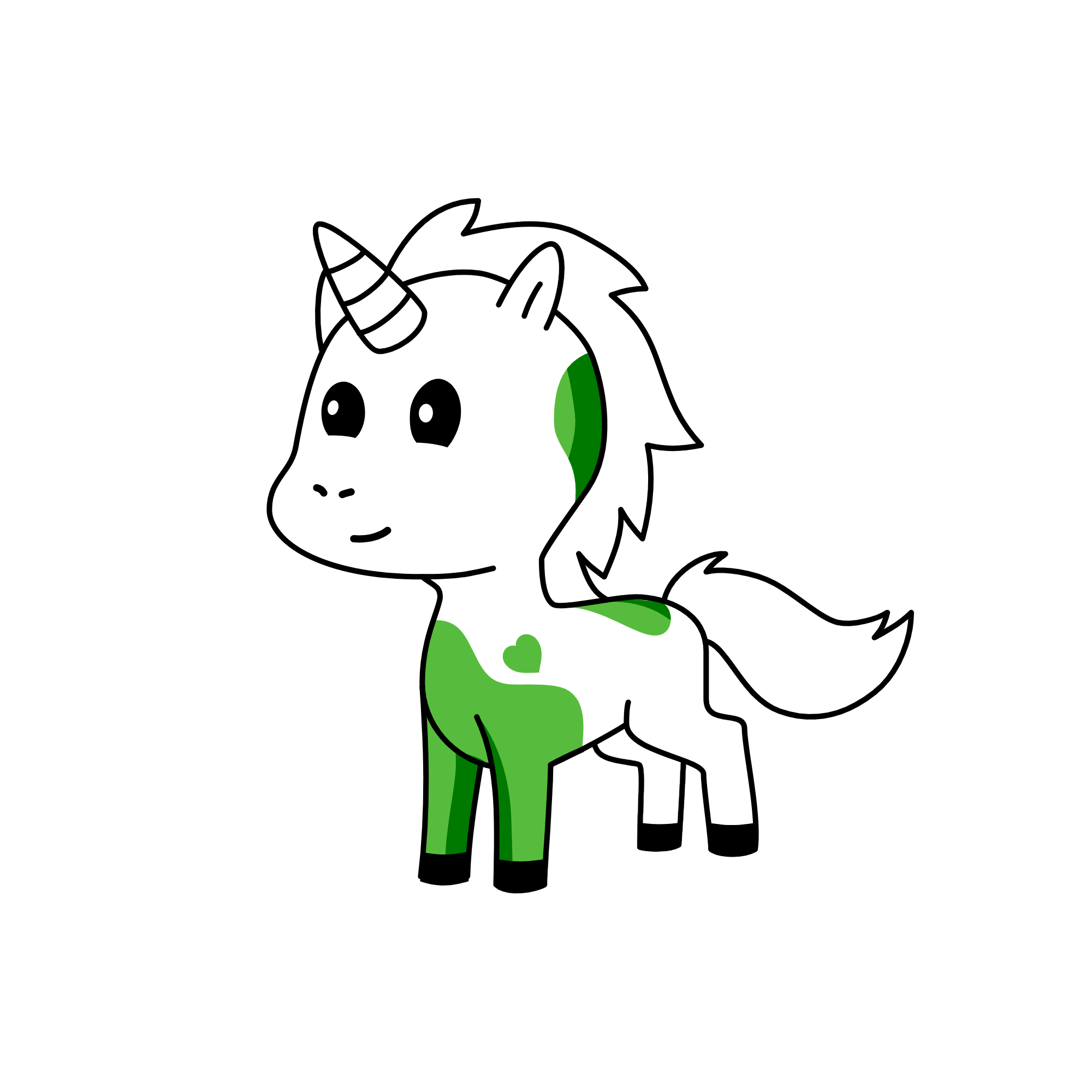 butt, the unicorn