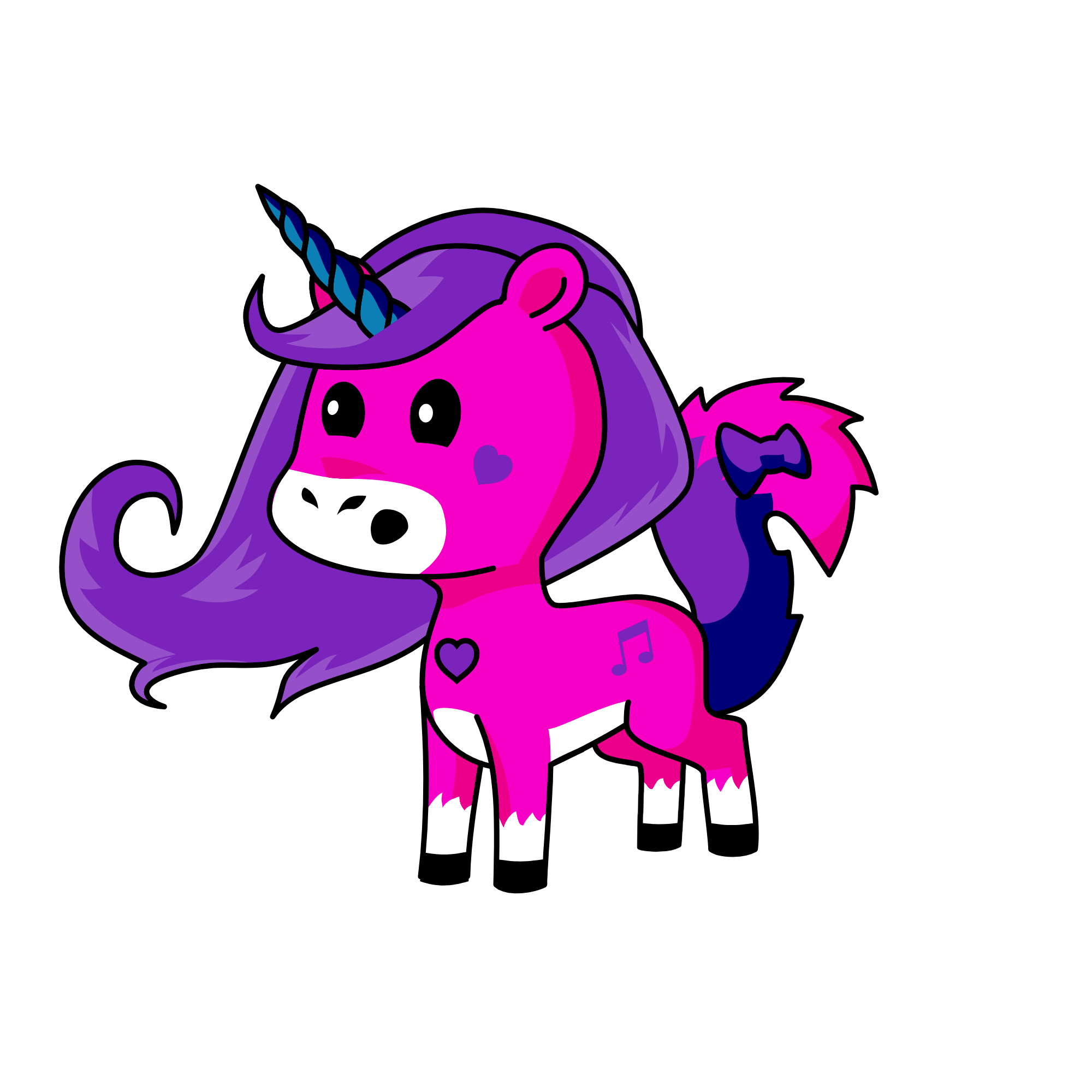 You're my Starlight✨, the unicorn