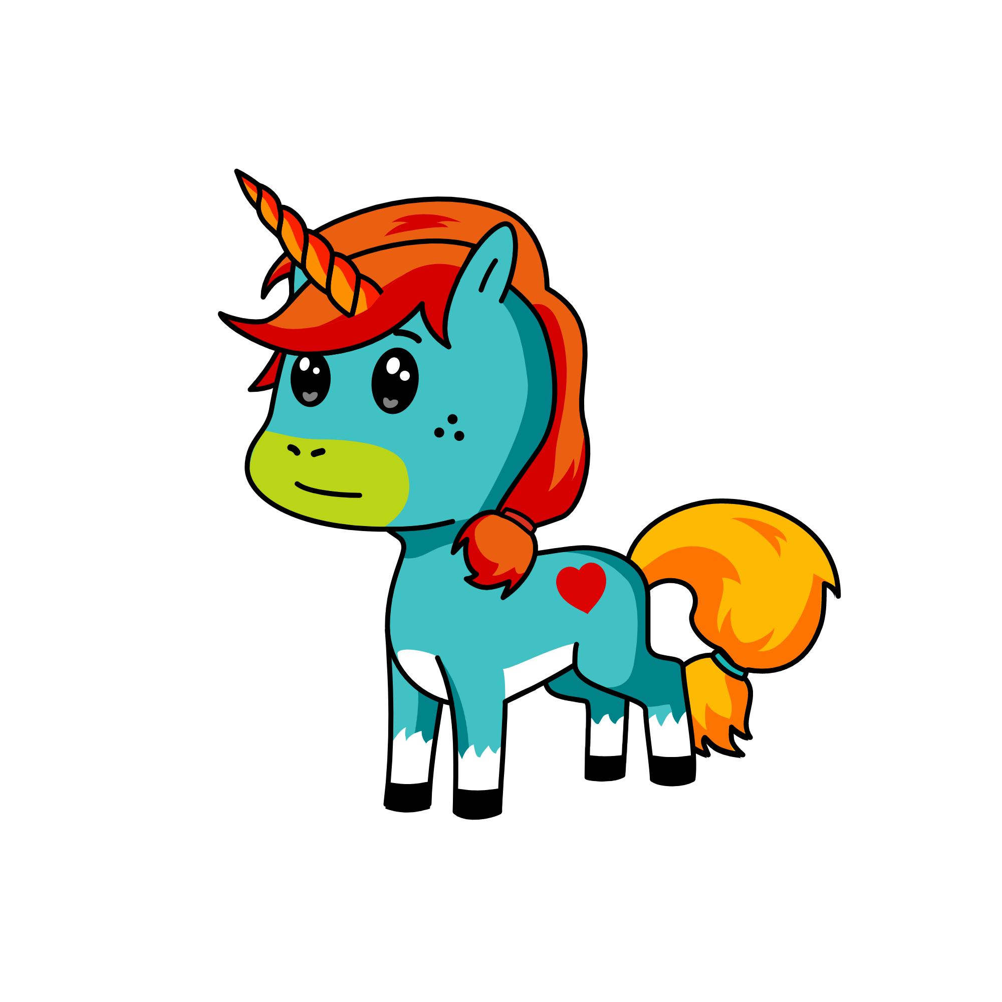 o, the unicorn
