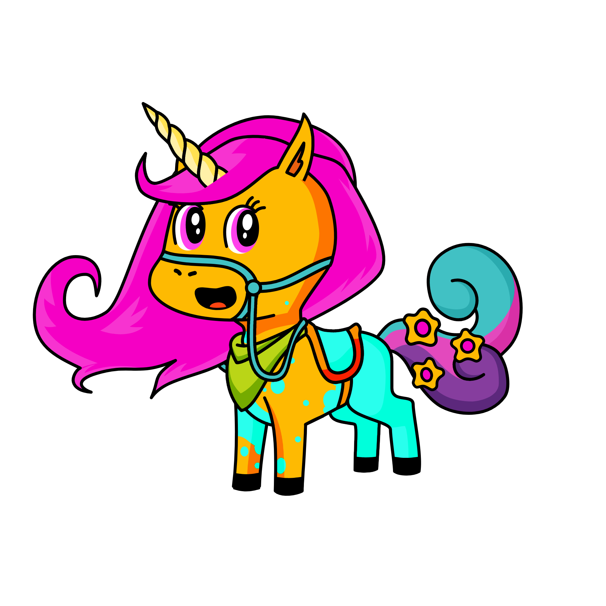 shine, the unicorn