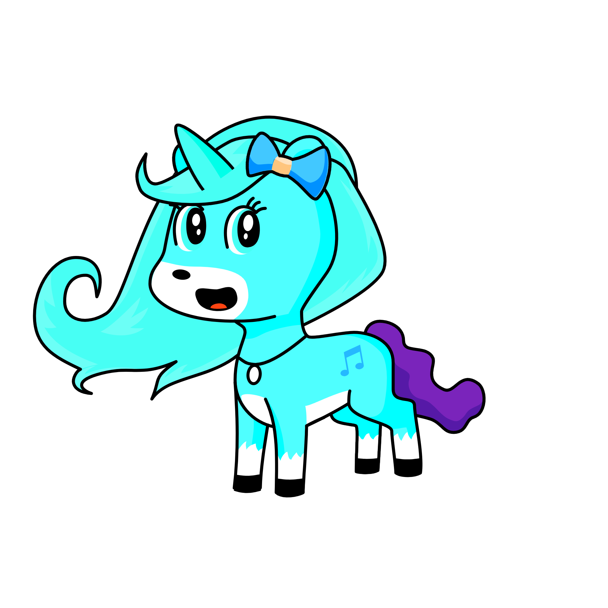 bloom, the unicorn