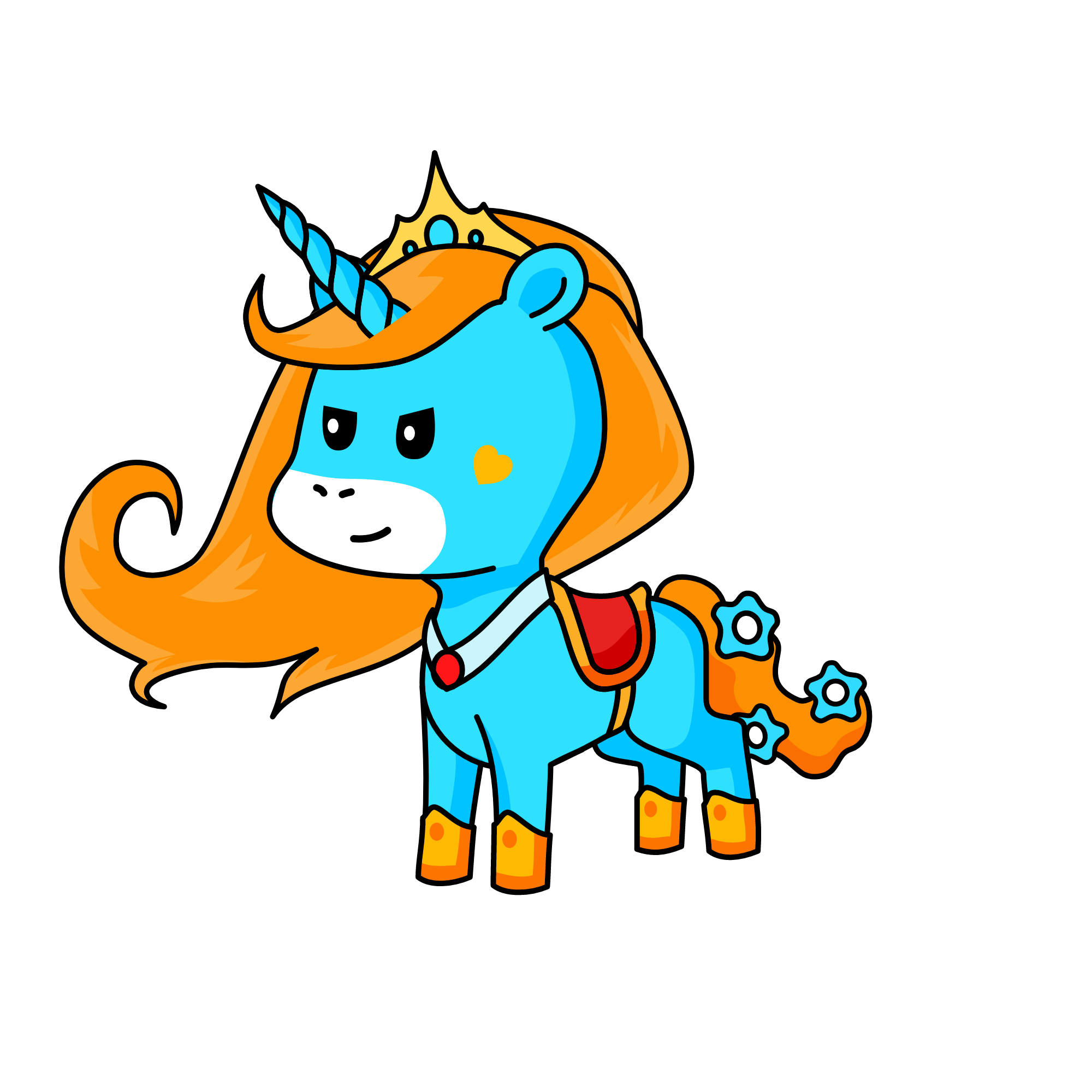 diamond, the unicorn