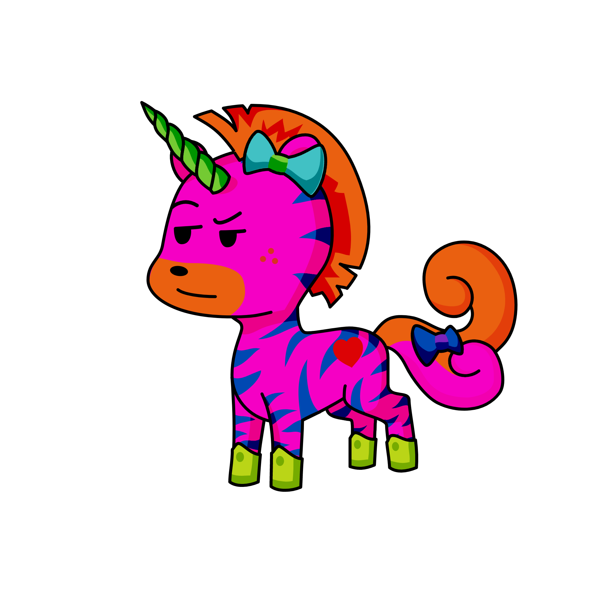 o, the unicorn