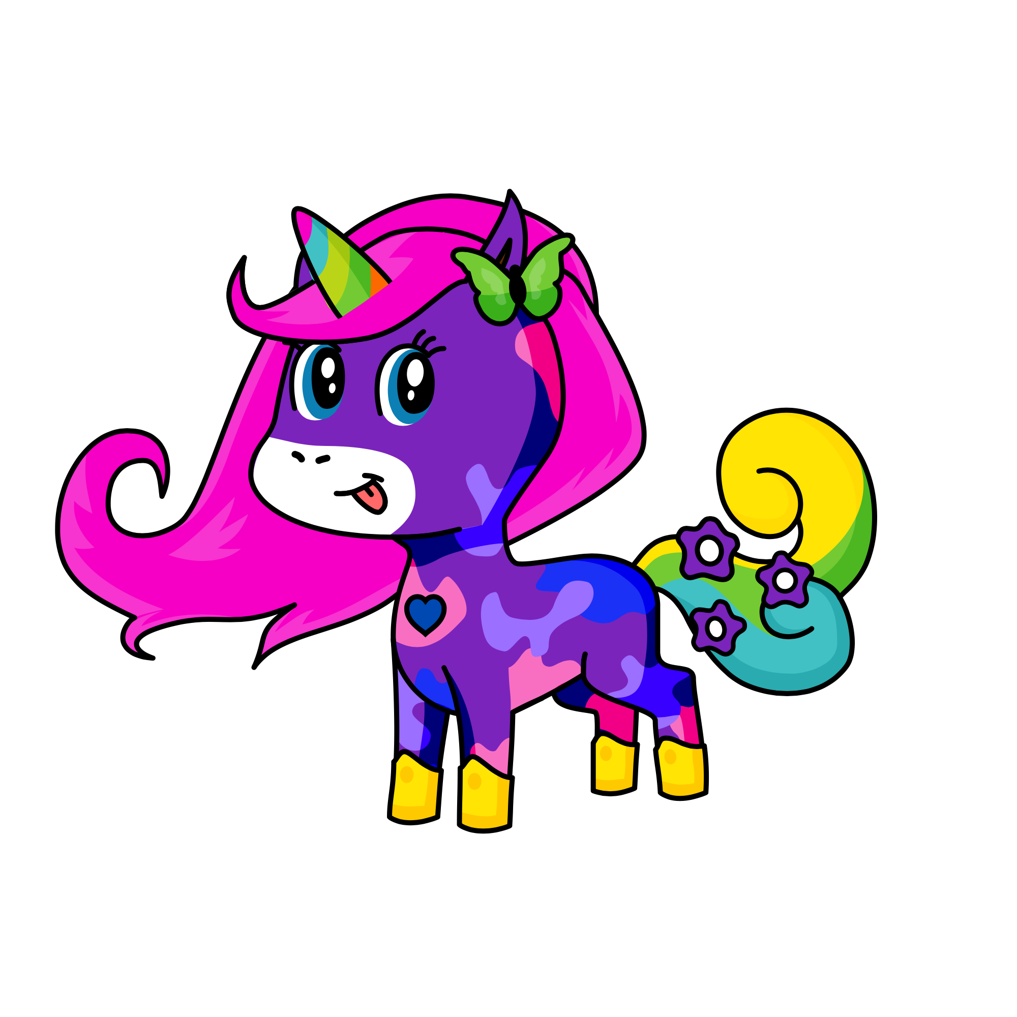 Sparkle, the unicorn