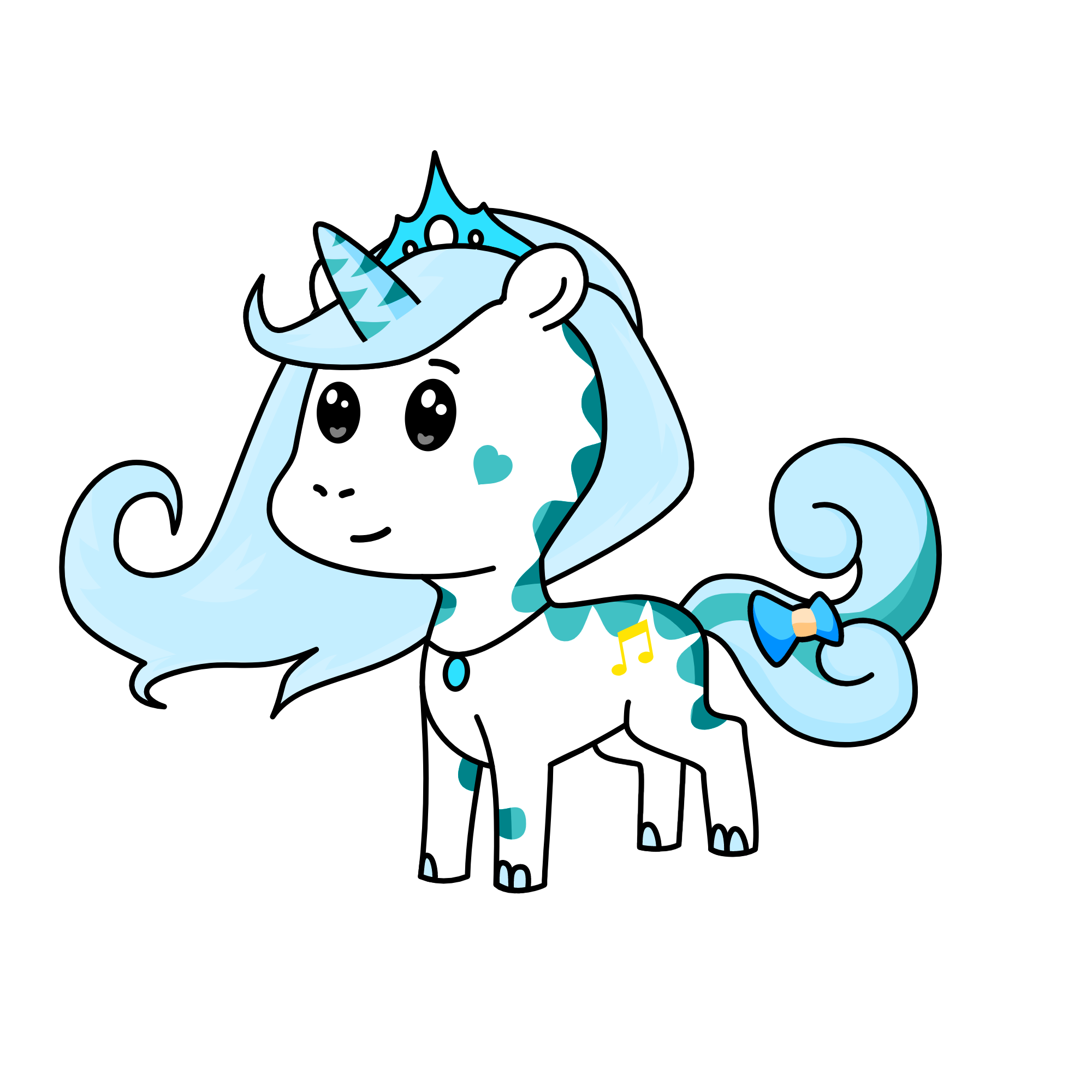 Elsa, the unicorn