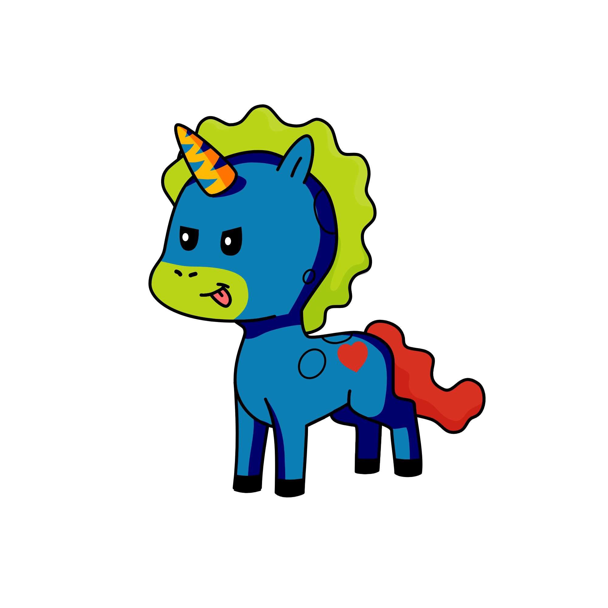 k, the unicorn