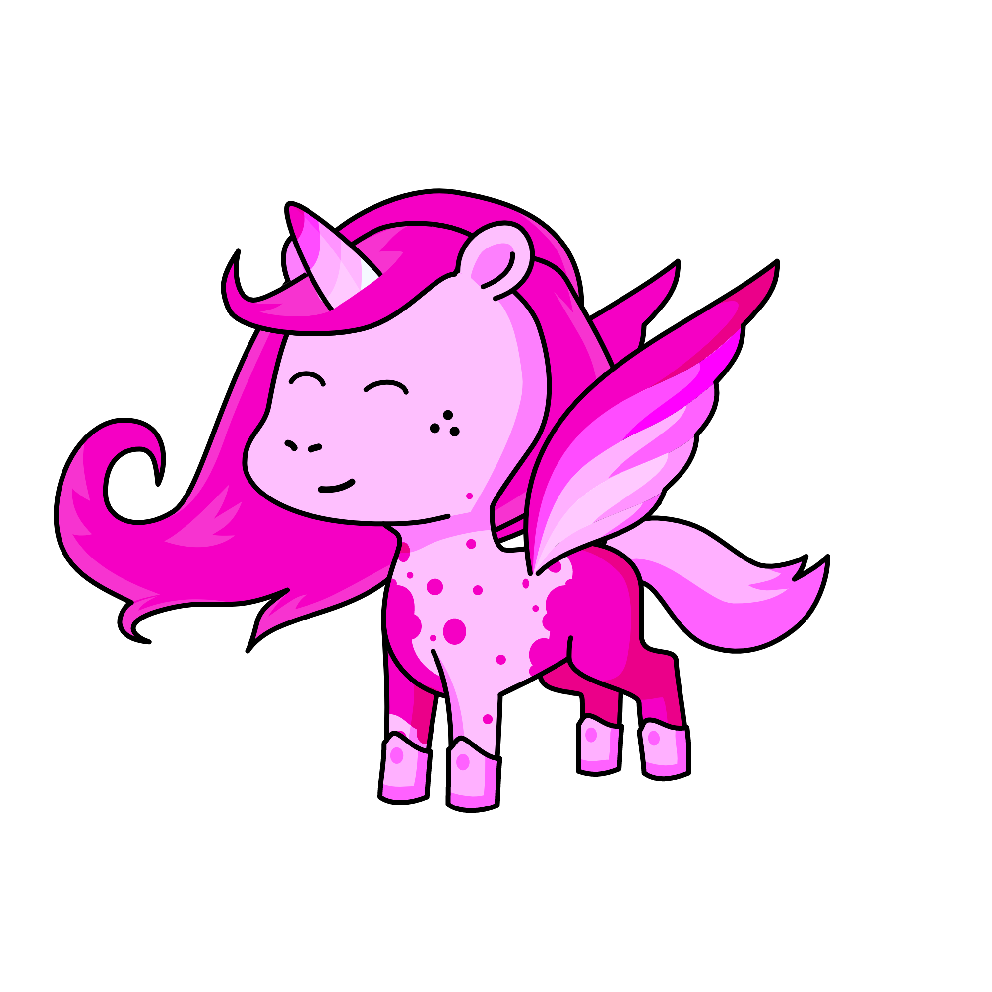 Pinkie pie, the unicorn