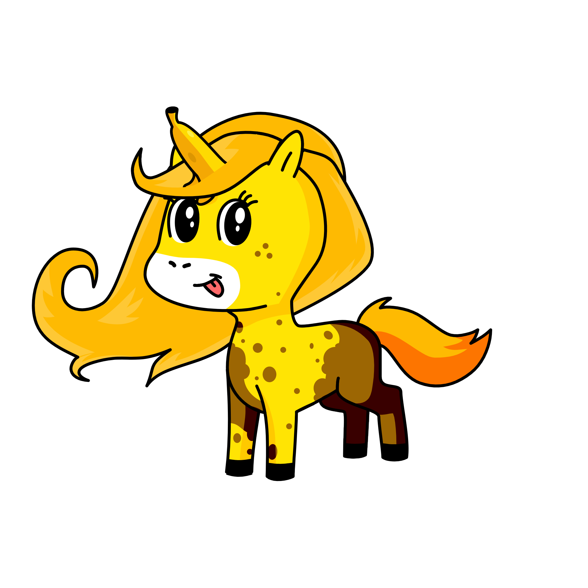 BANANA, the unicorn