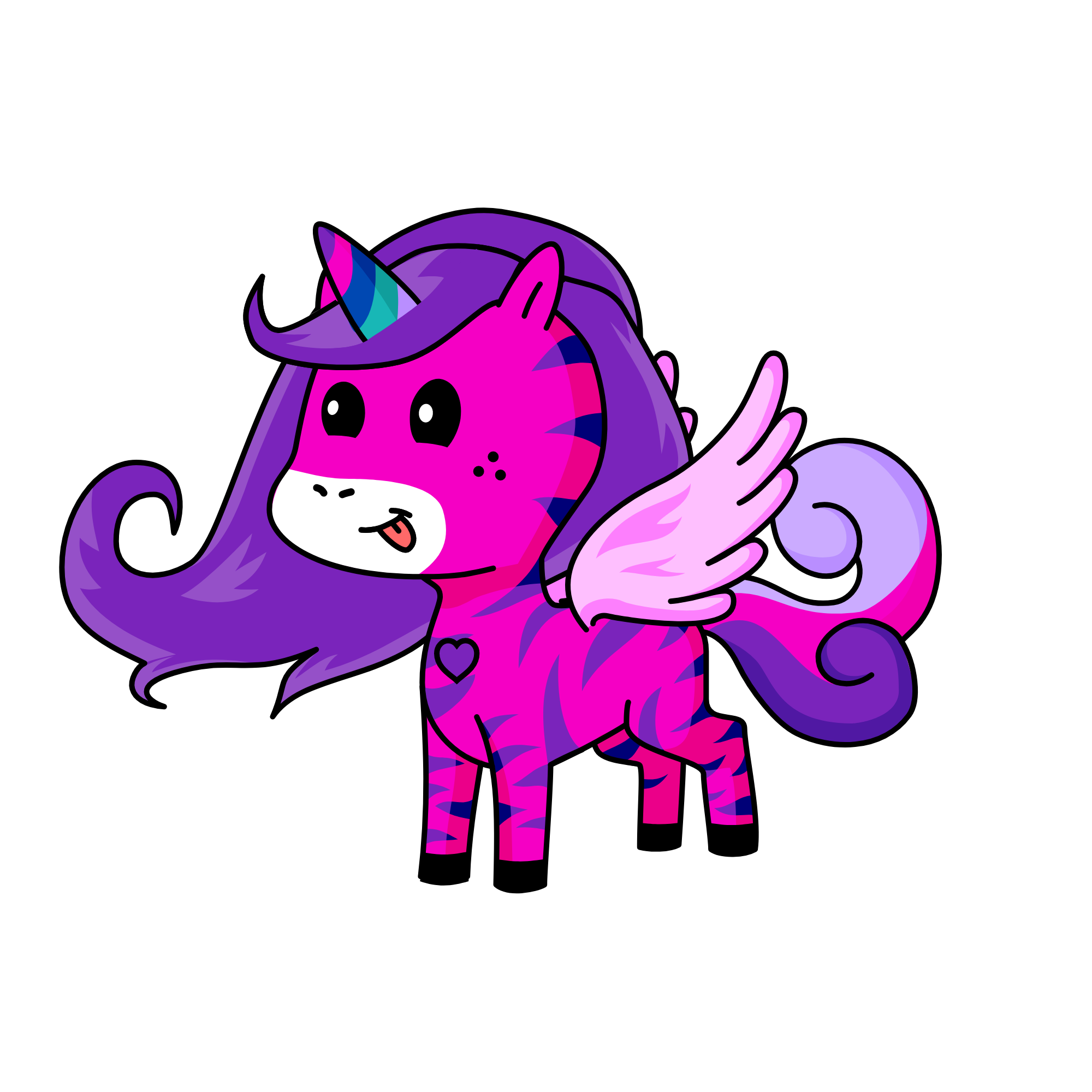 LOVE, the unicorn
