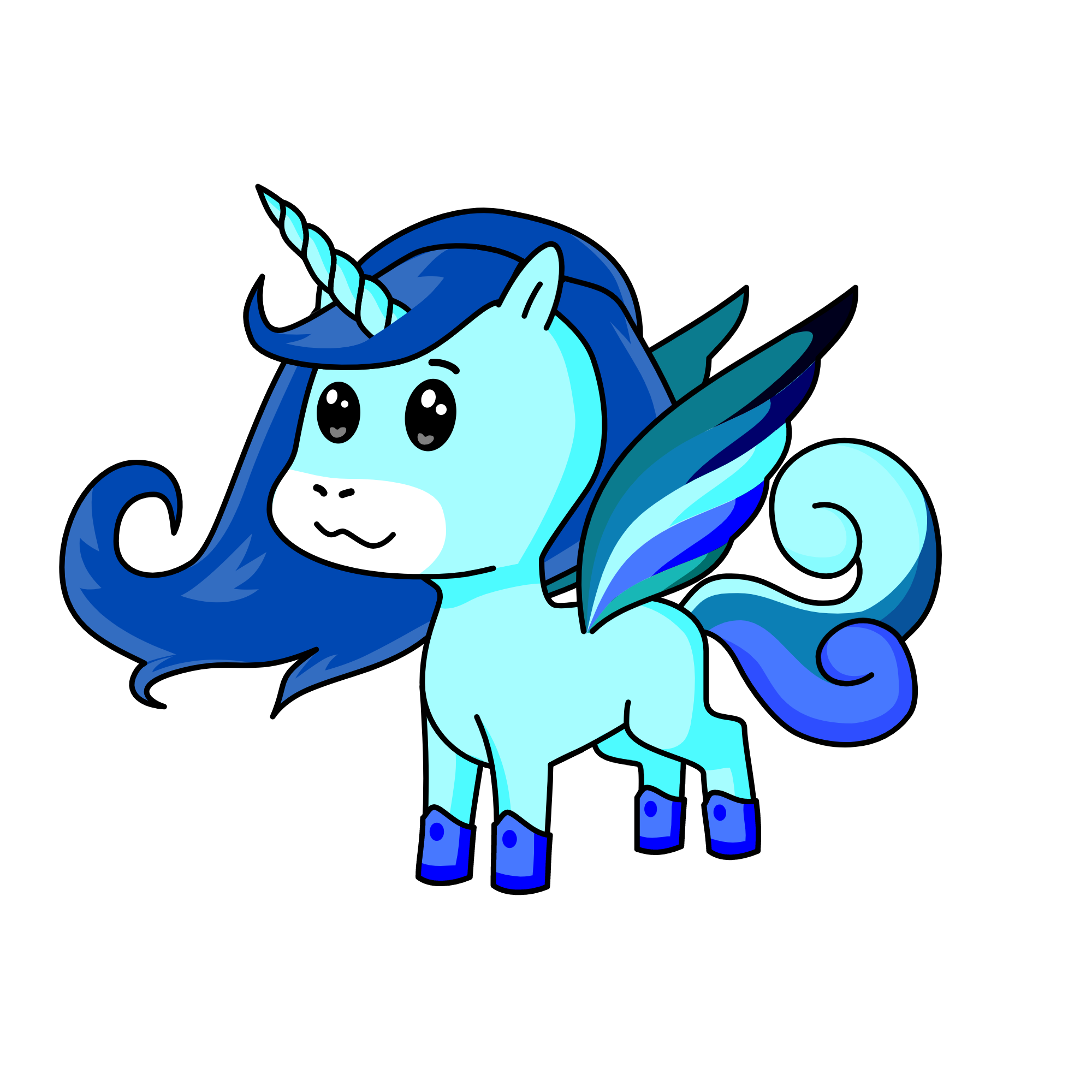 Icey, the unicorn