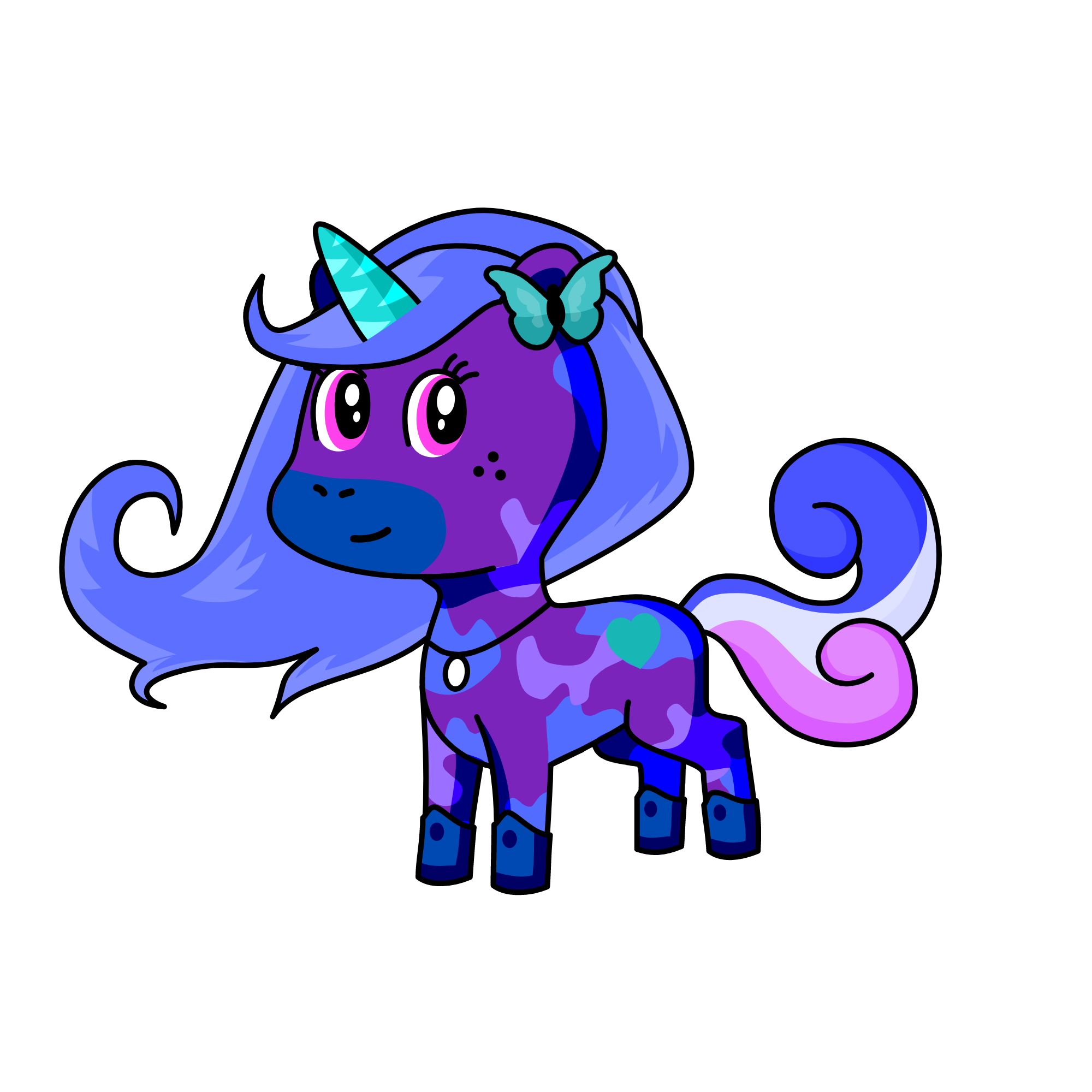 moon, the unicorn