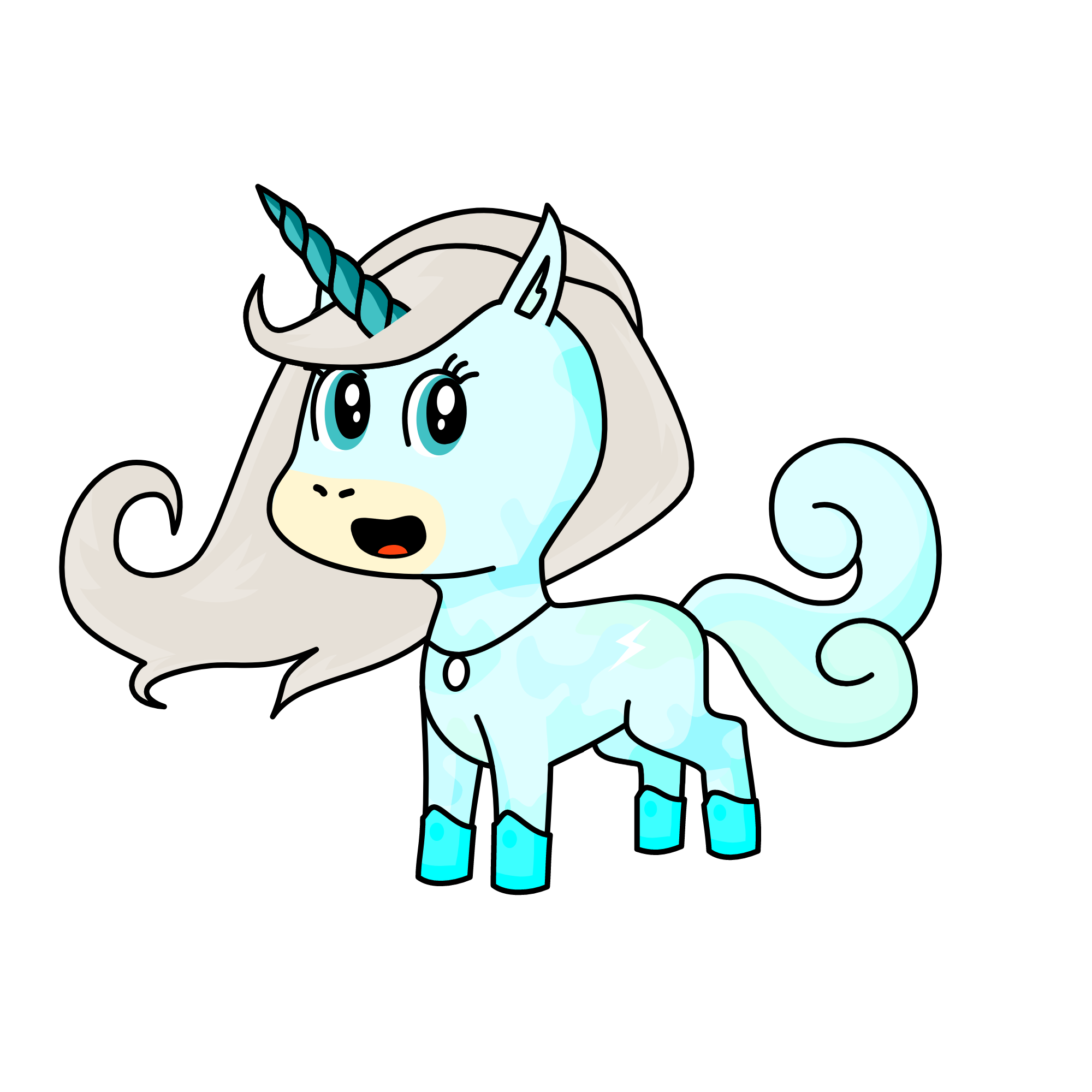 Skylar, the unicorn