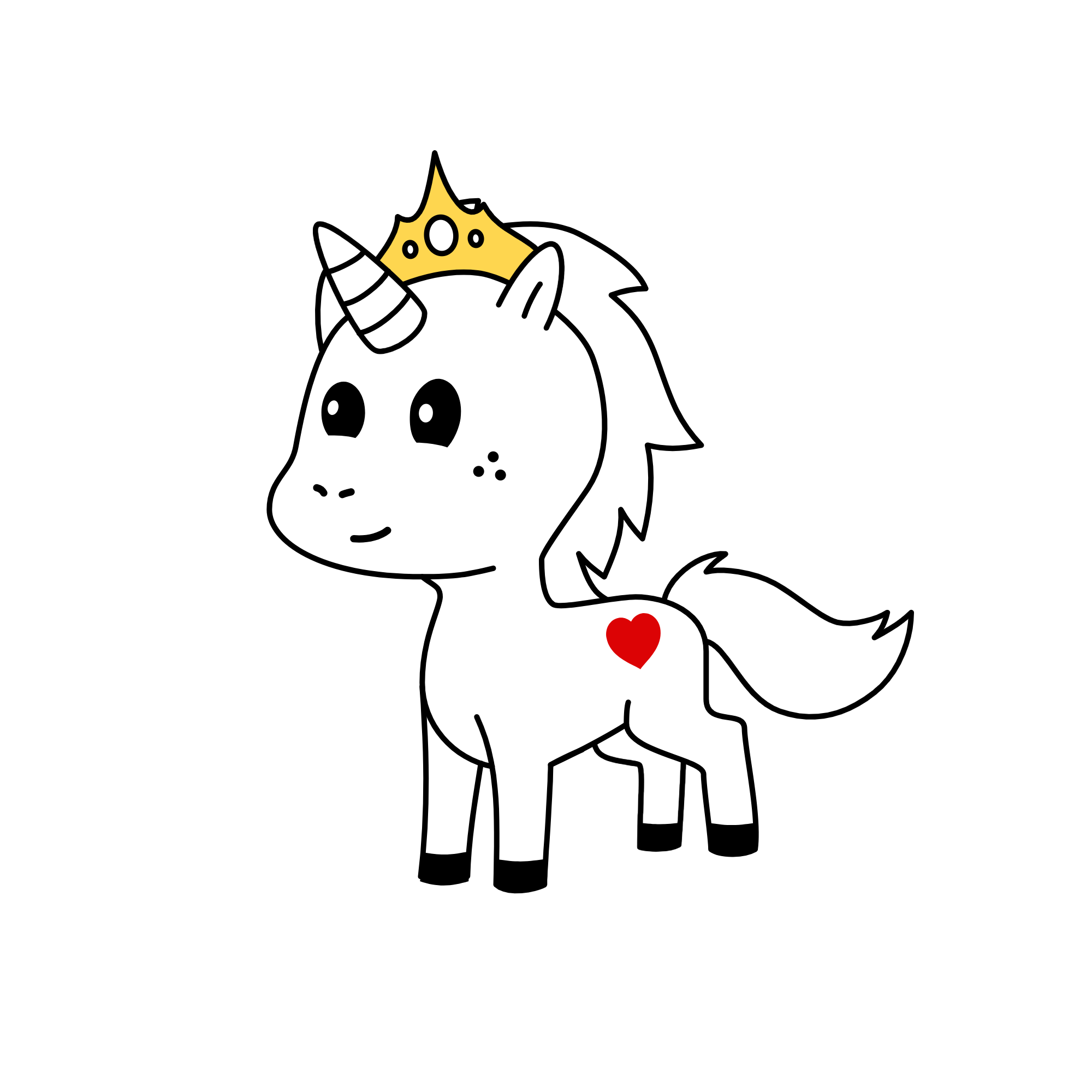 SNOWGIRL, the unicorn