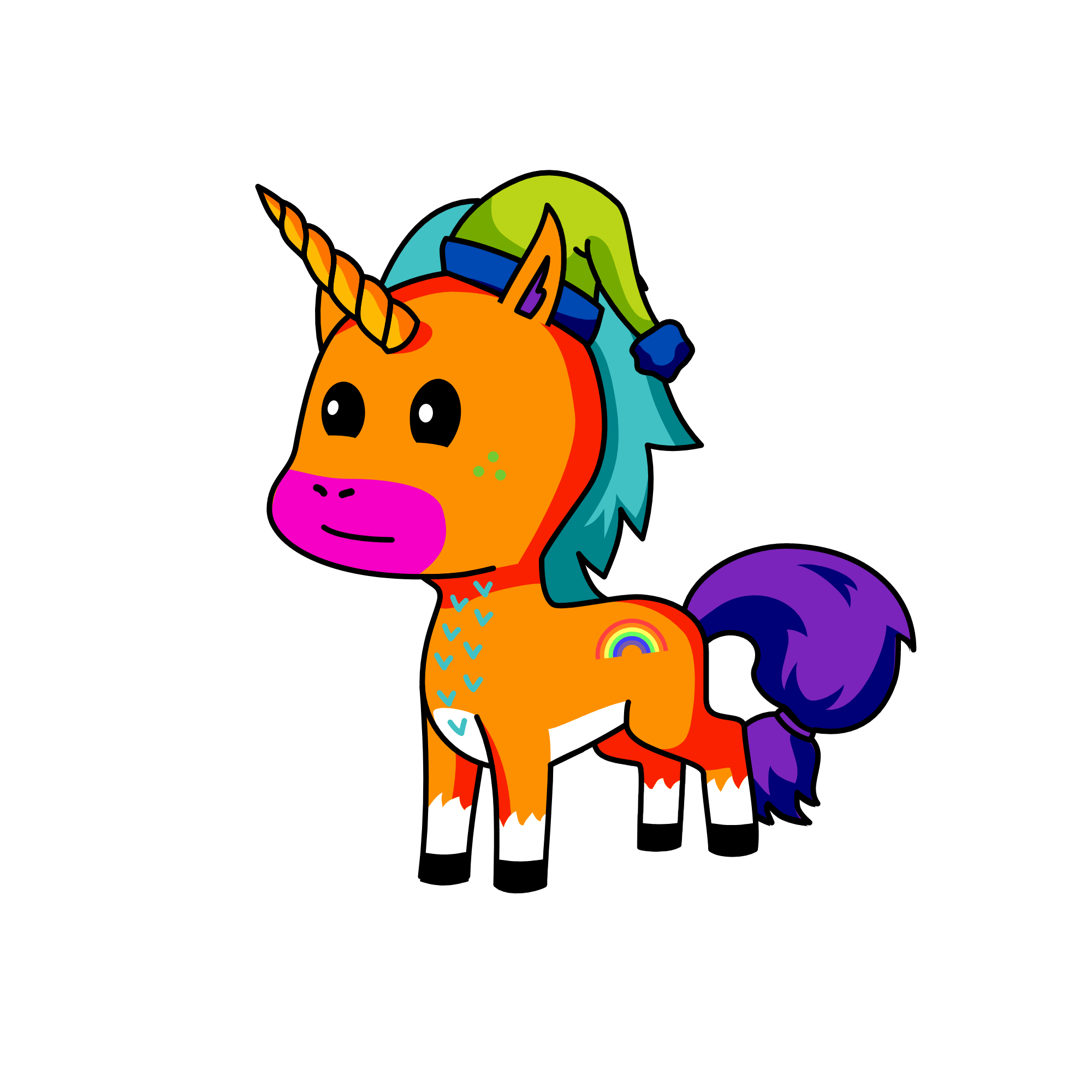 k, the unicorn