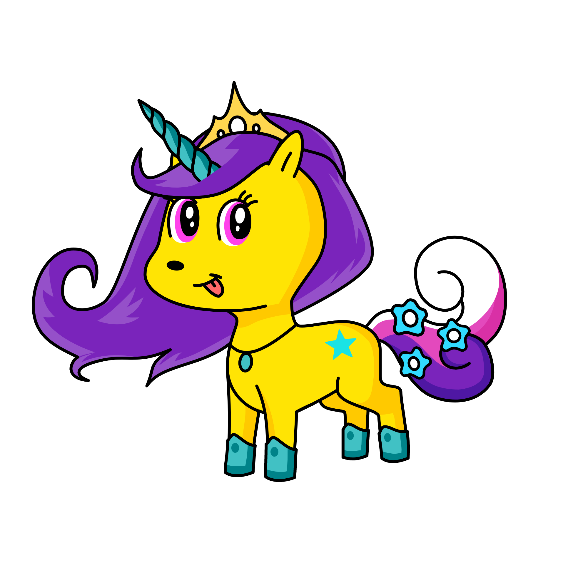 qeen, the unicorn