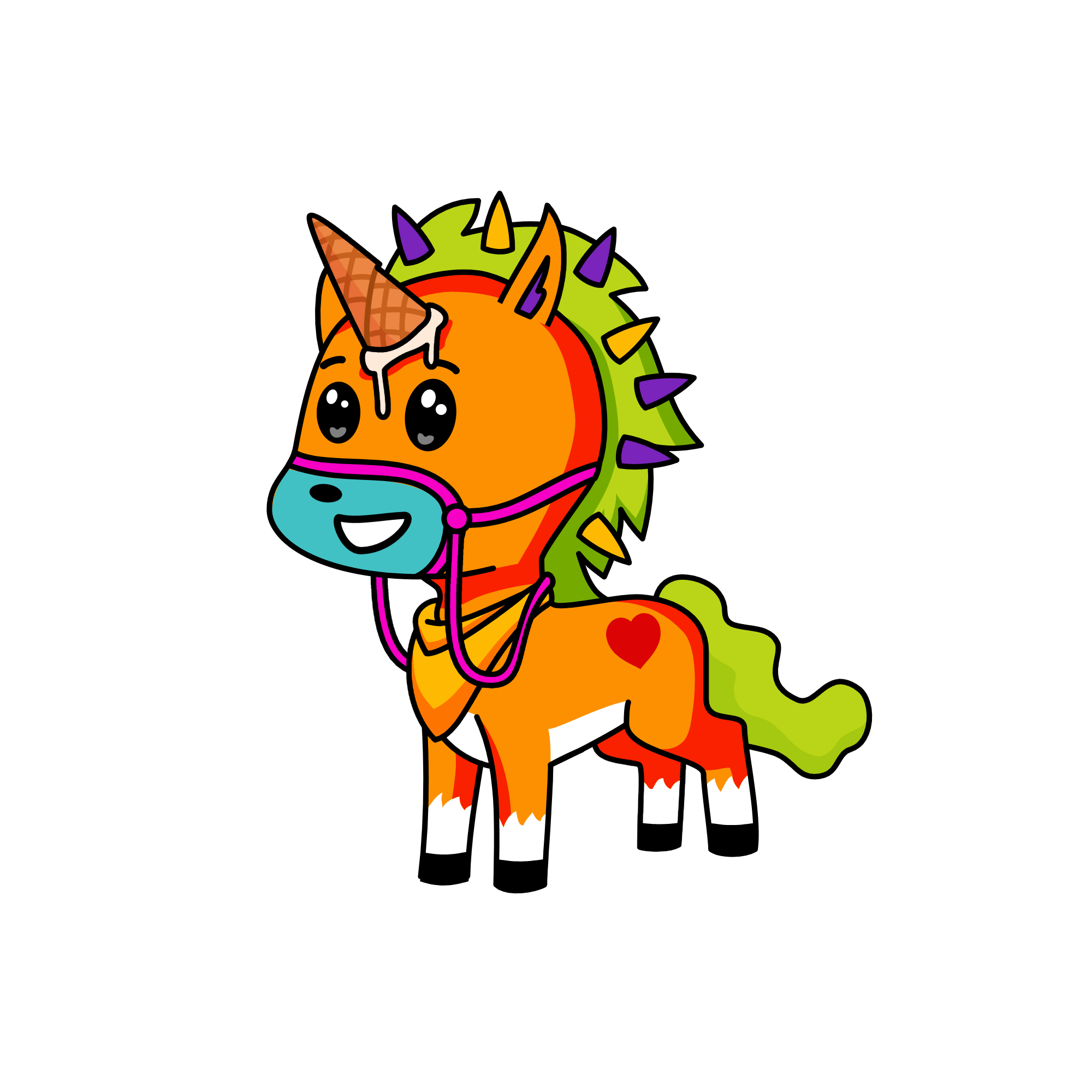 Sunny, the unicorn