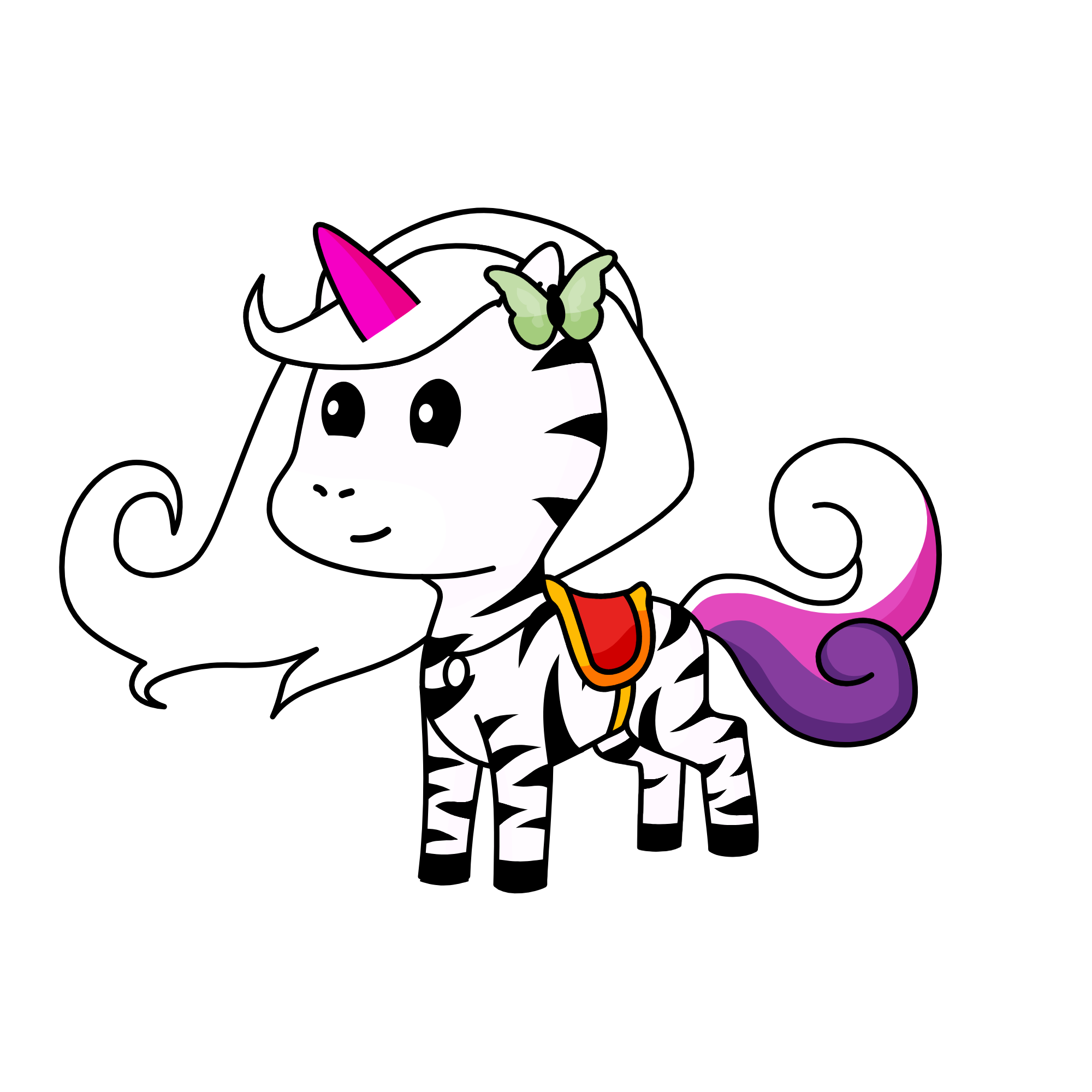 Pandy, the unicorn