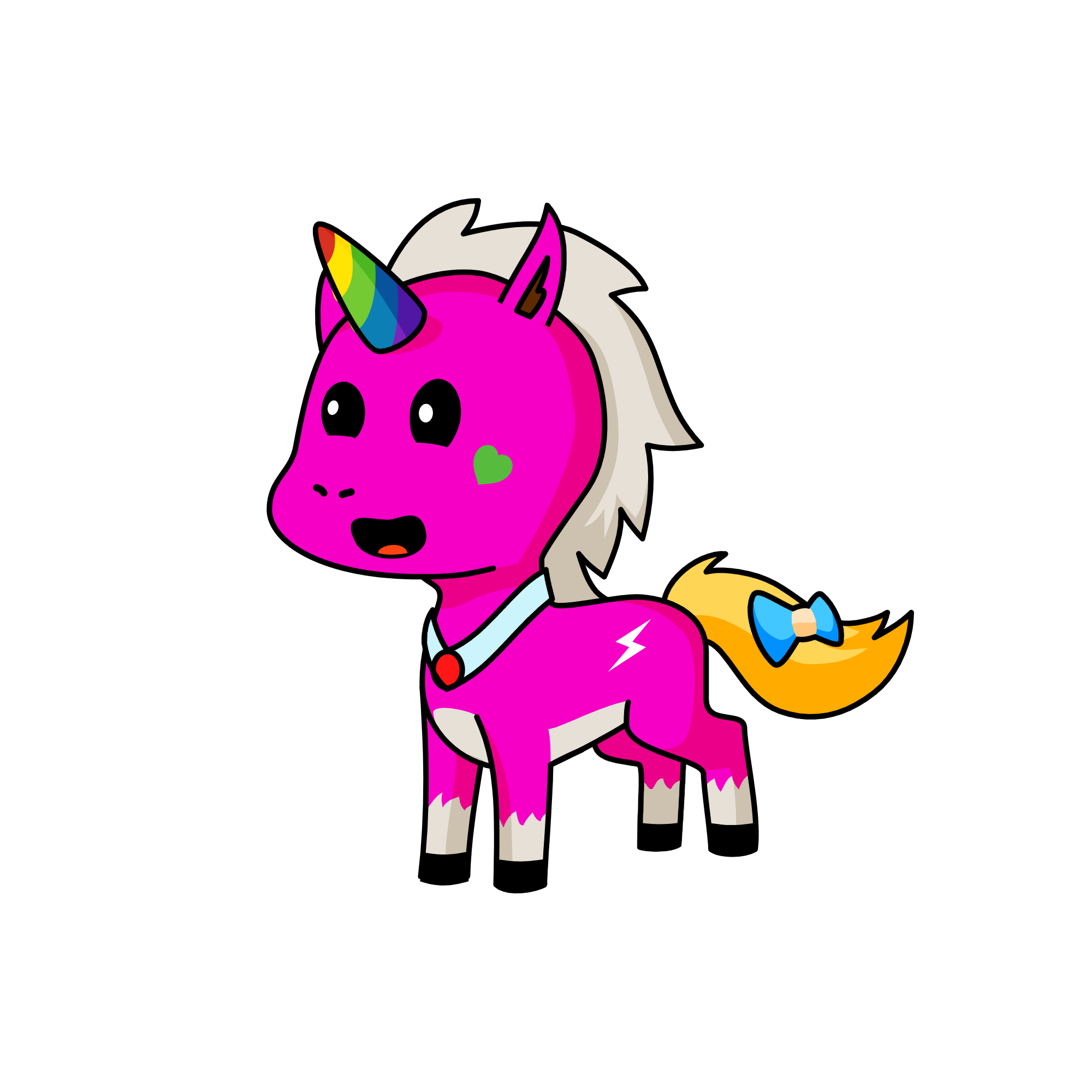 Gabby, the unicorn