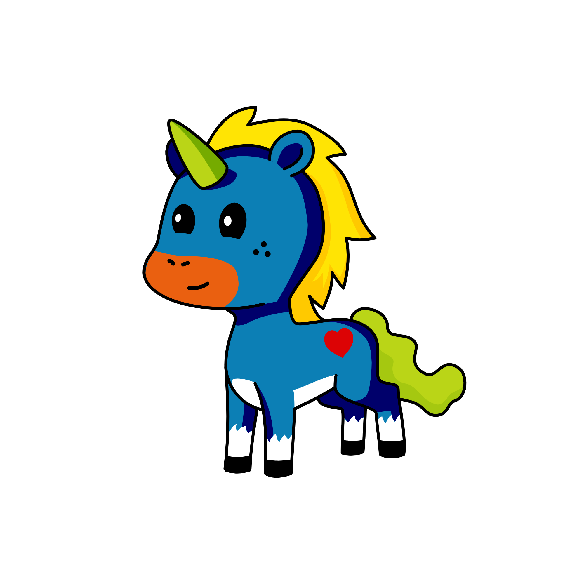 m, the unicorn