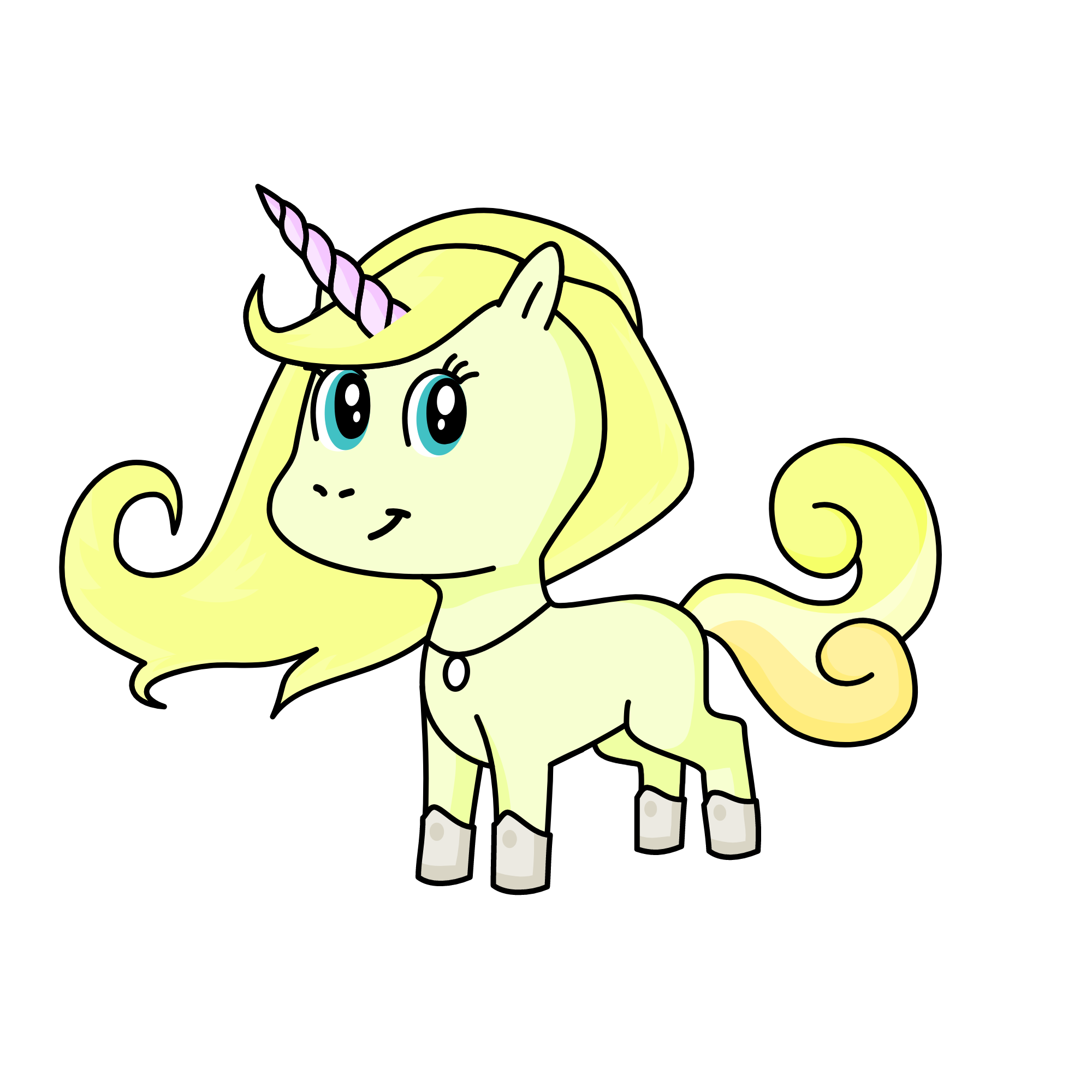 Zoe Rose, the unicorn