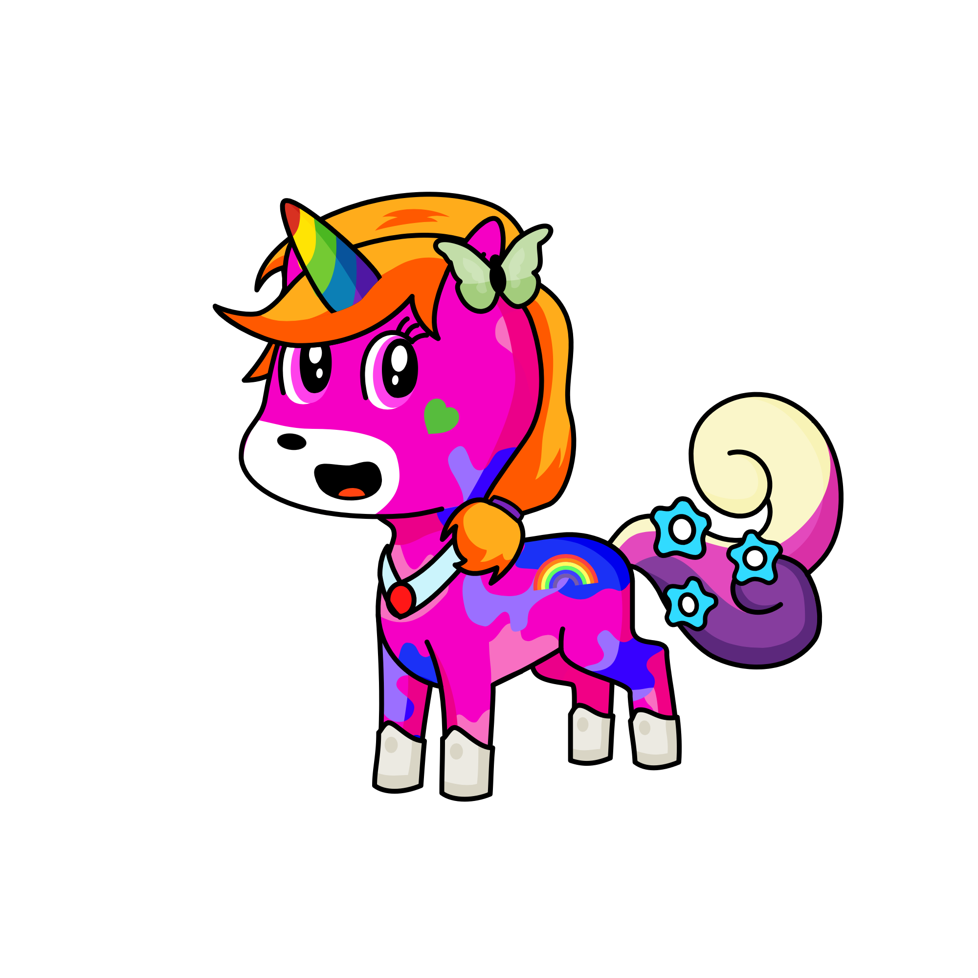 Paulina, the unicorn