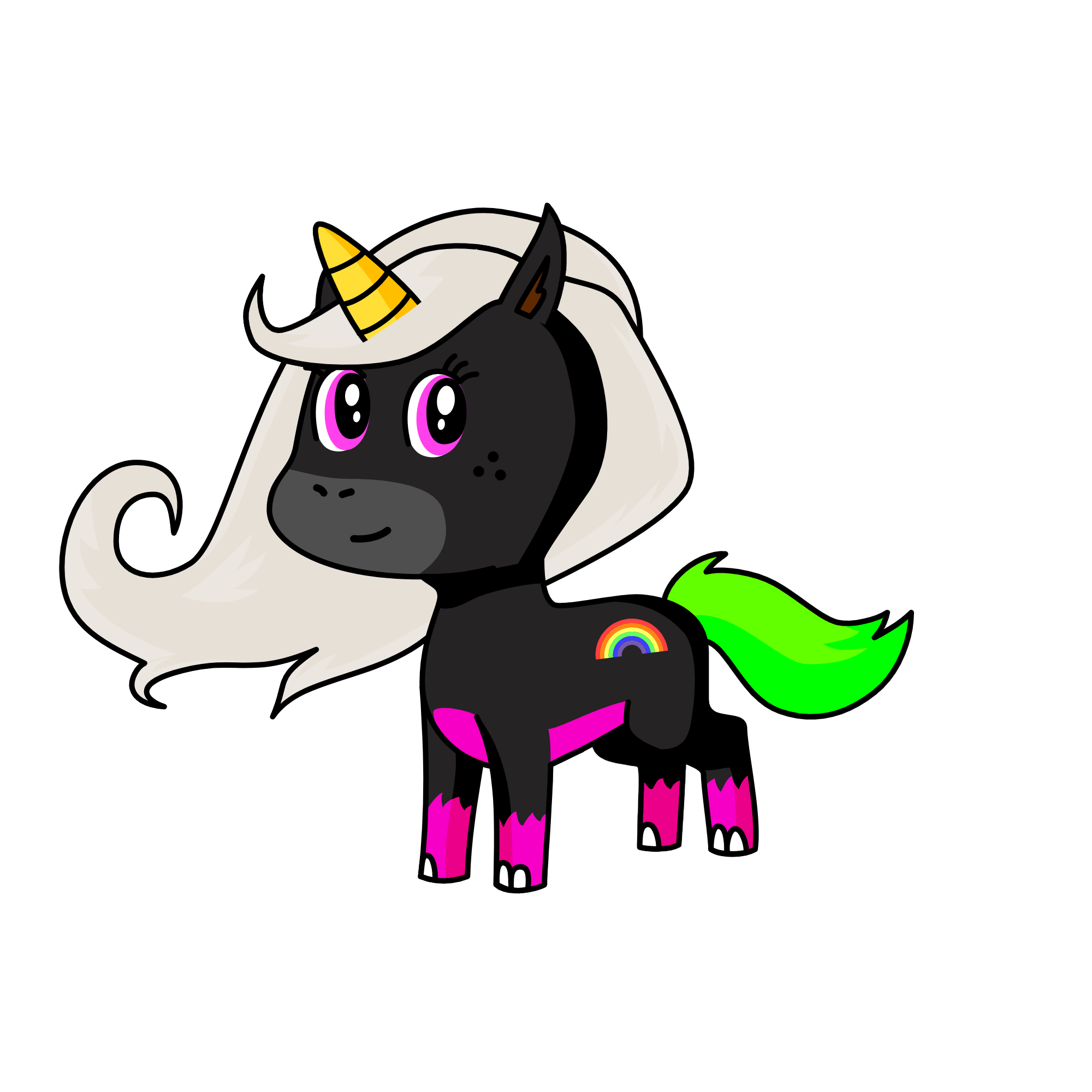 toy hero bella, the unicorn