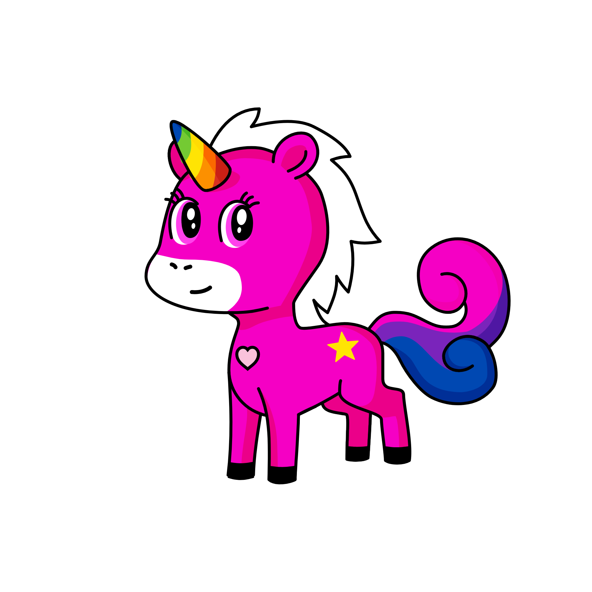 Angelna, the unicorn