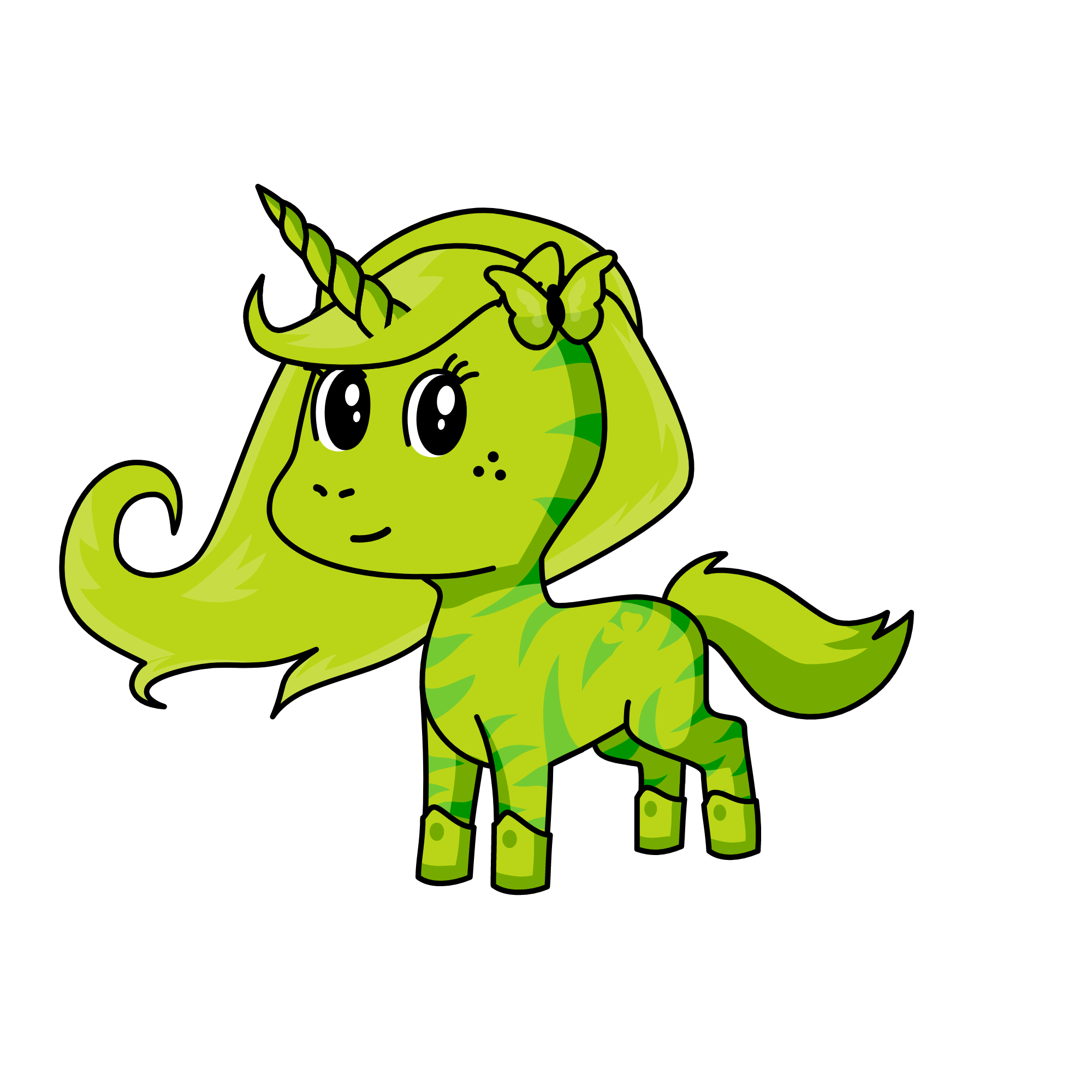 clover, the unicorn