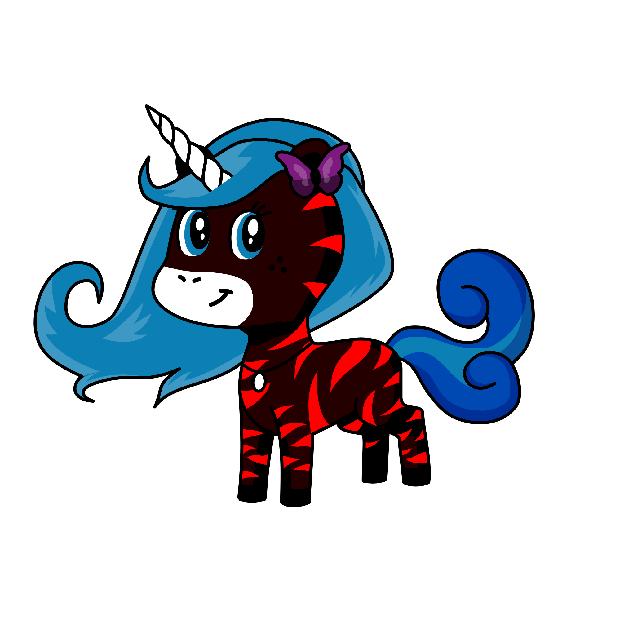 ladybug mala, the unicorn
