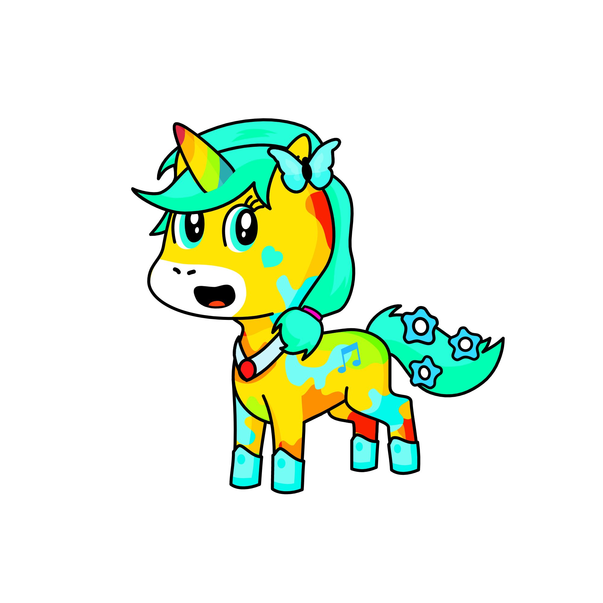 jasmines, the unicorn