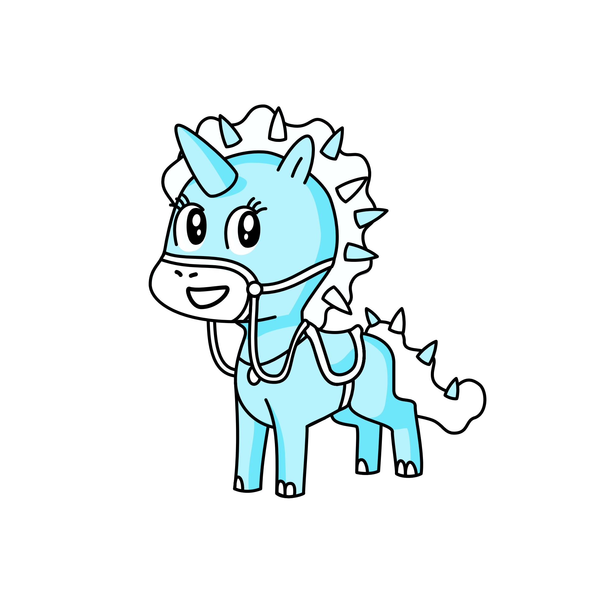 Cloudpuff, the unicorn
