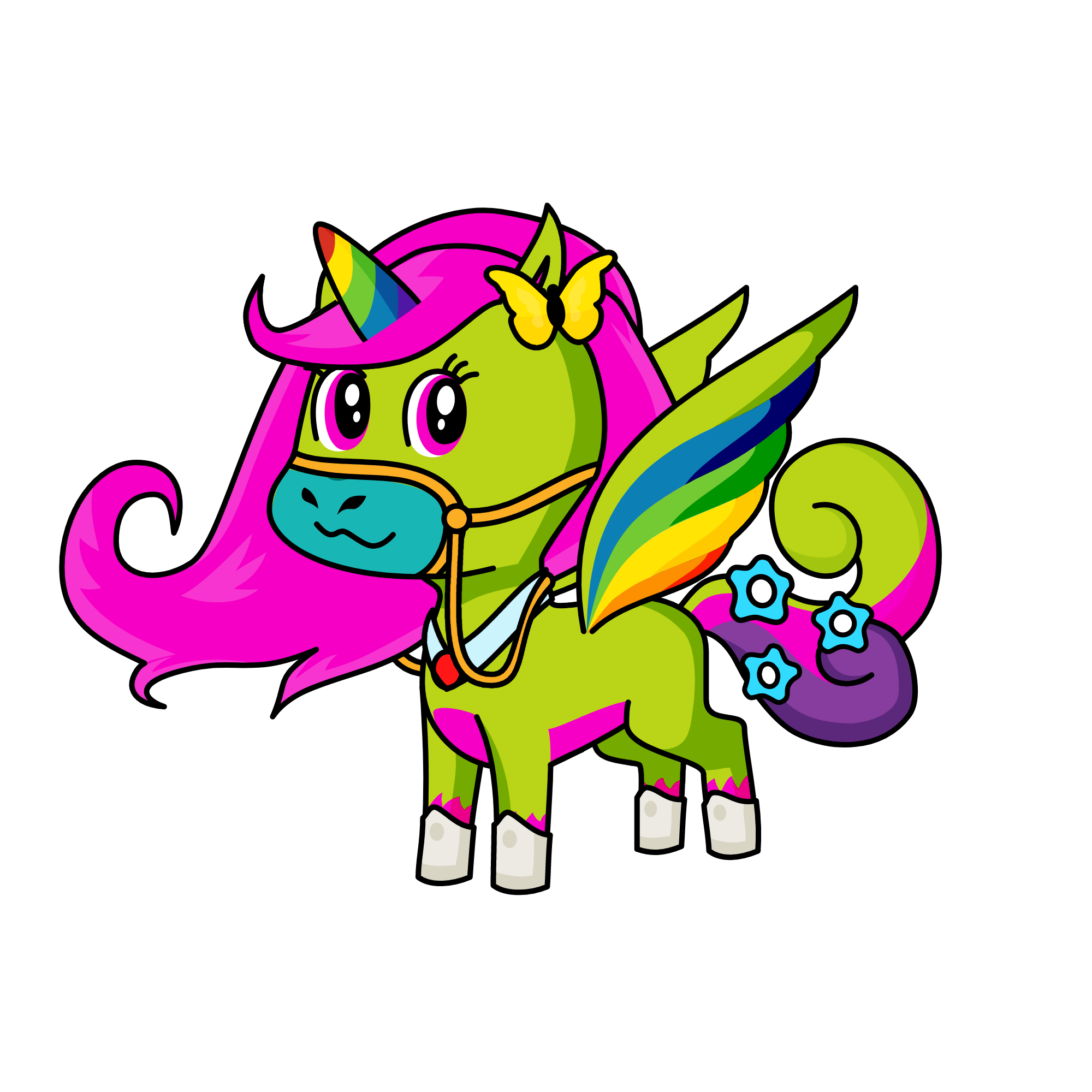 vanessa, the unicorn