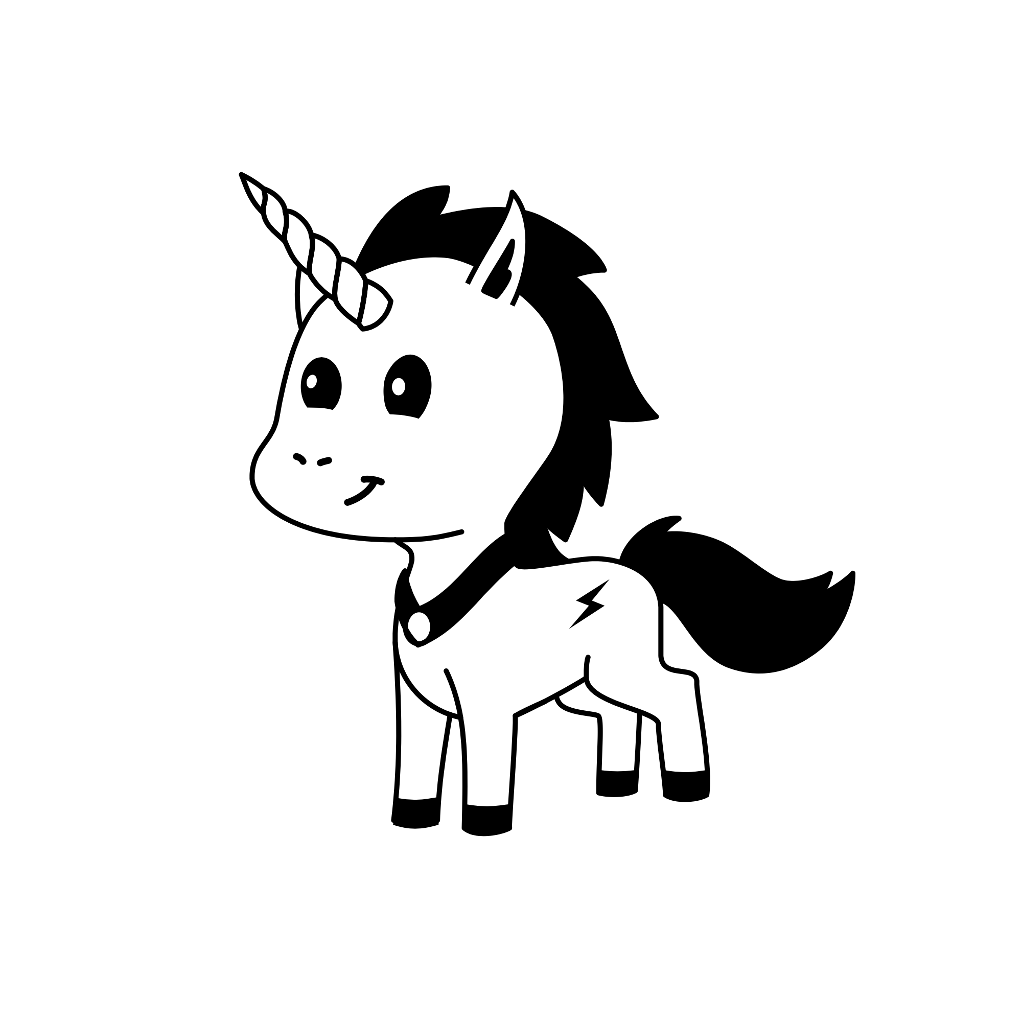 Harry Potter, the unicorn