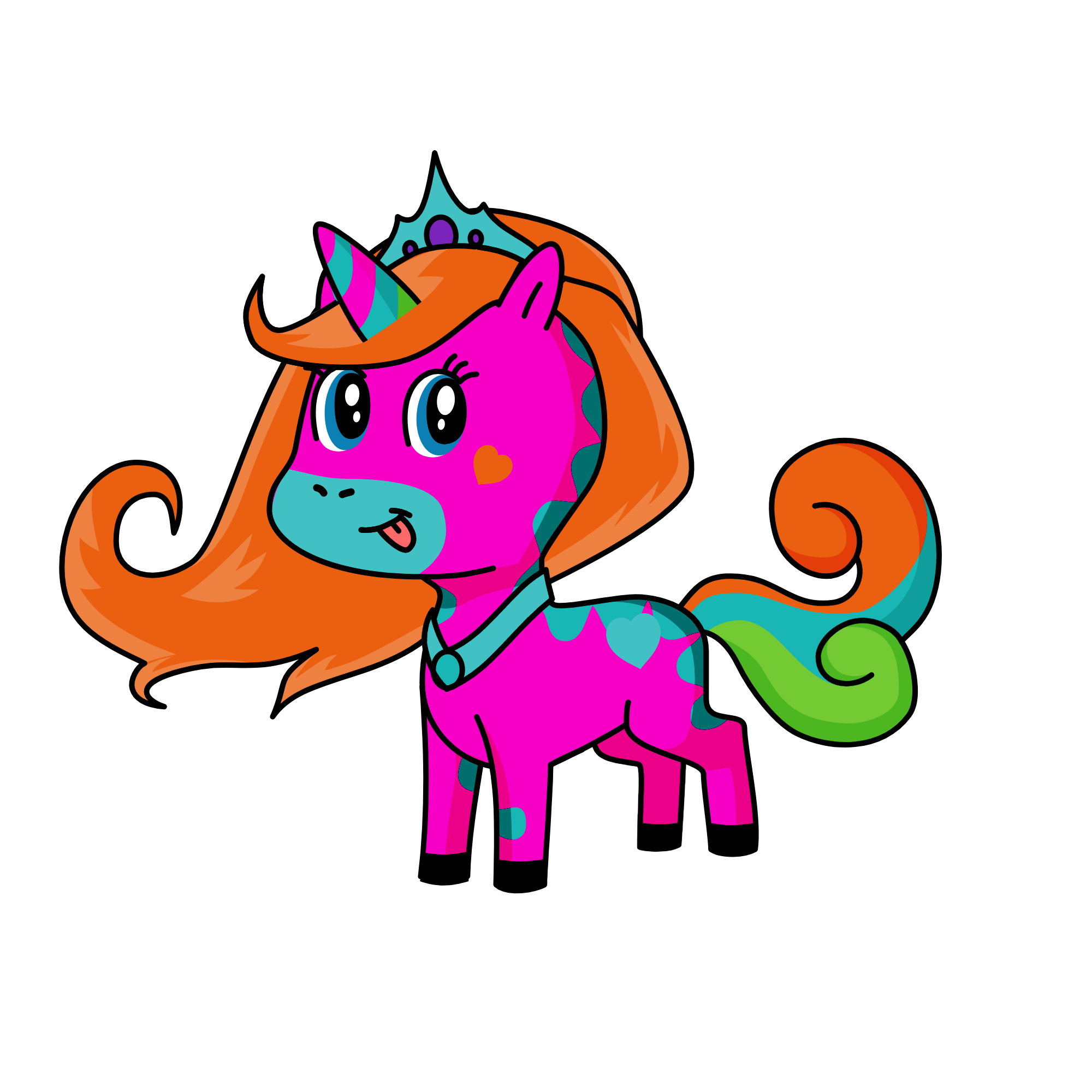 Jenna, the unicorn