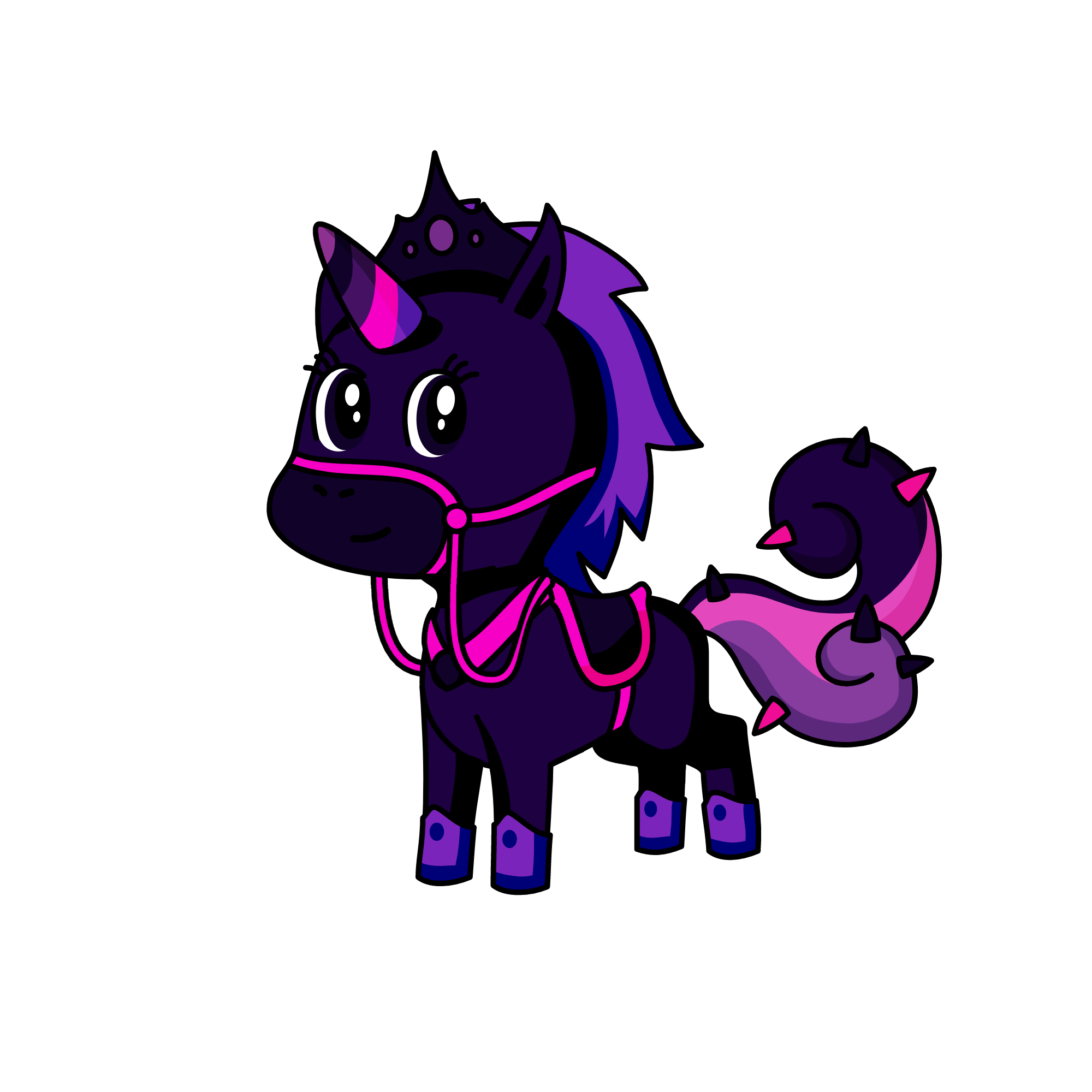 shadowqueen, the unicorn