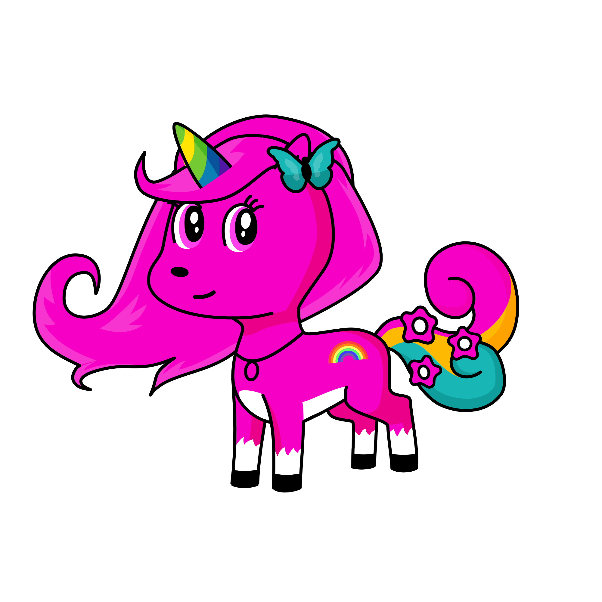 Ellise, the unicorn