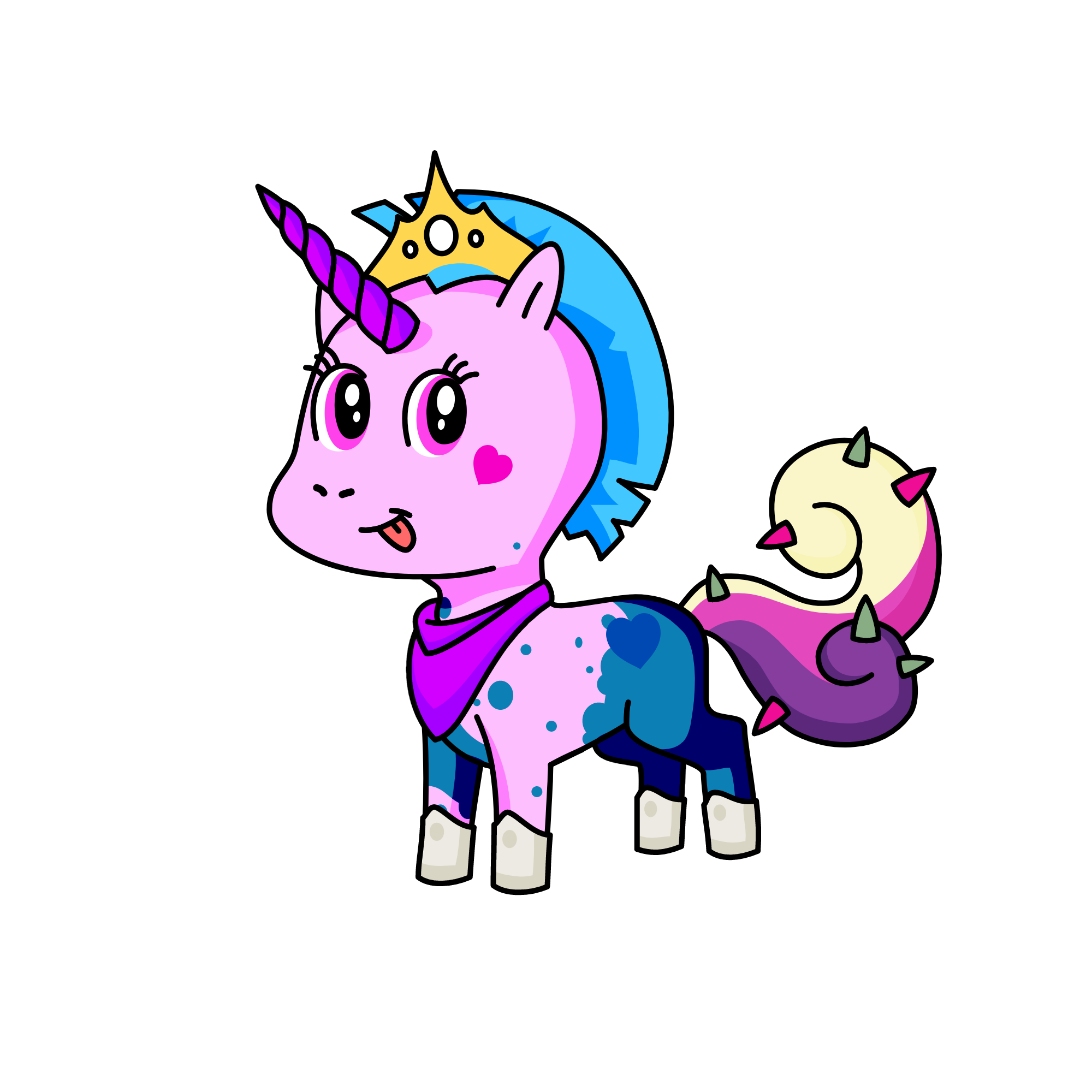 Pinkyyy, the unicorn