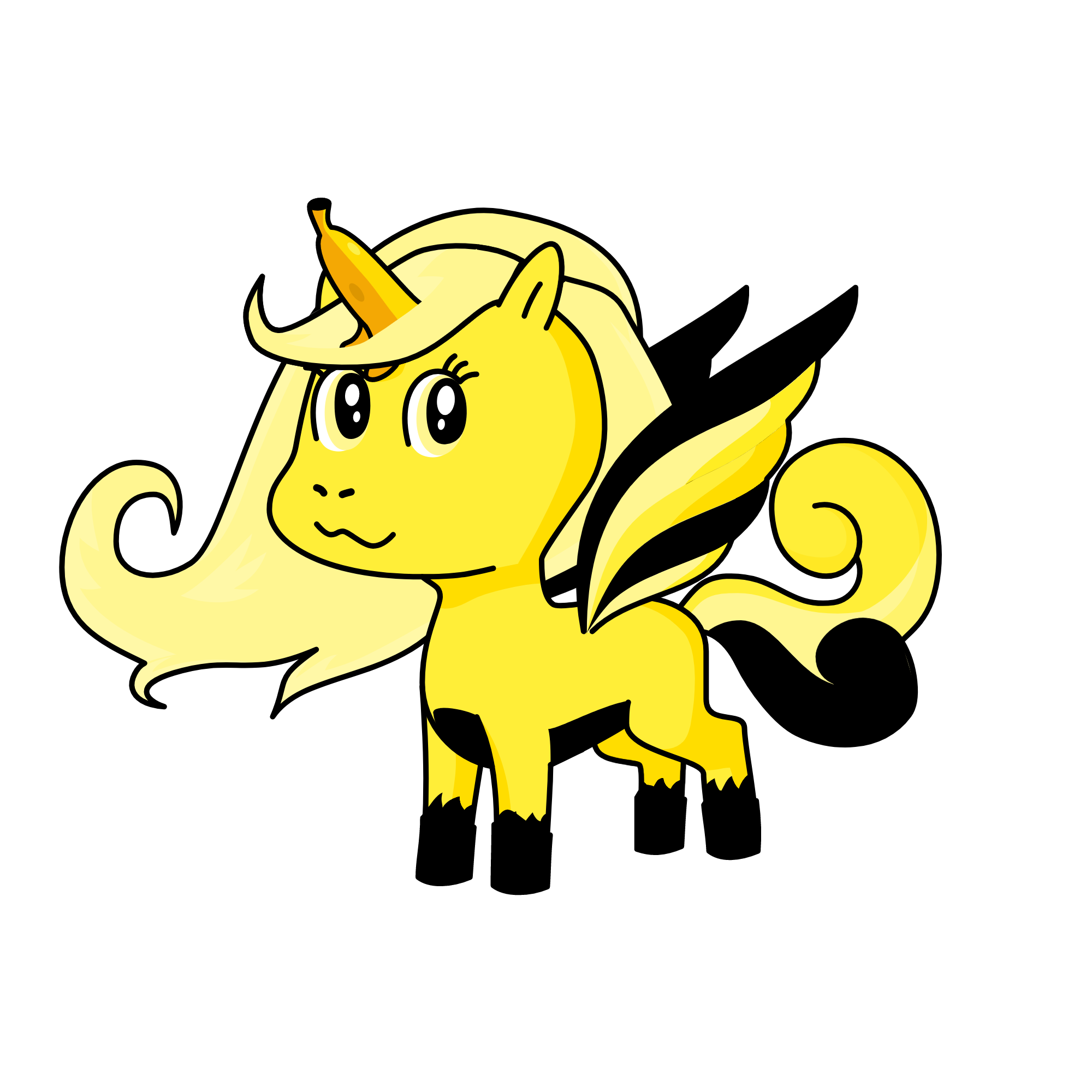 Peely, the unicorn