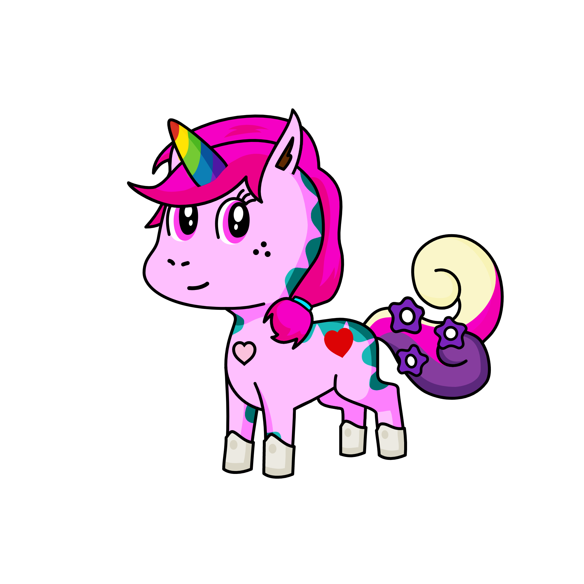 Stella, the unicorn