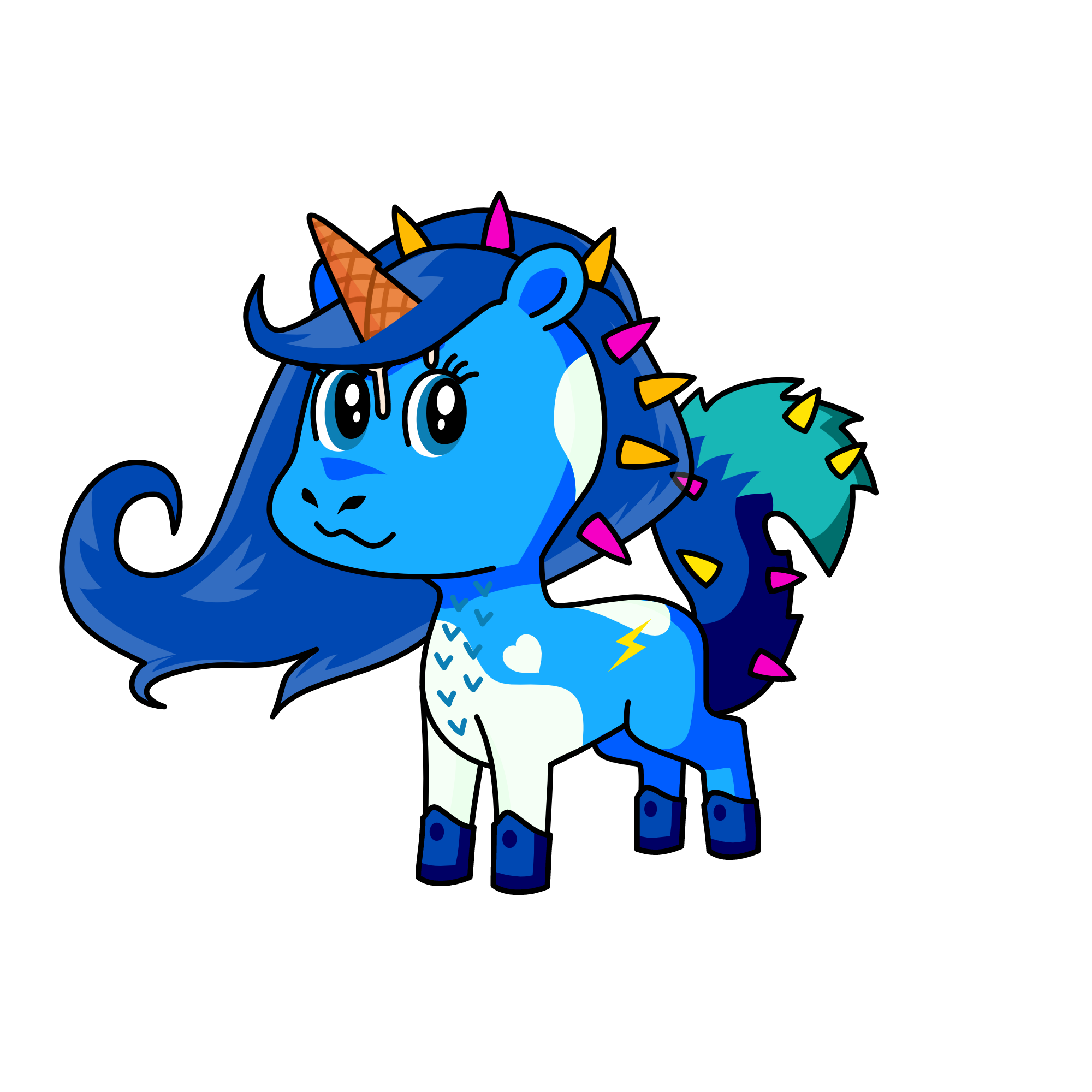 Indigo Illia, the unicorn