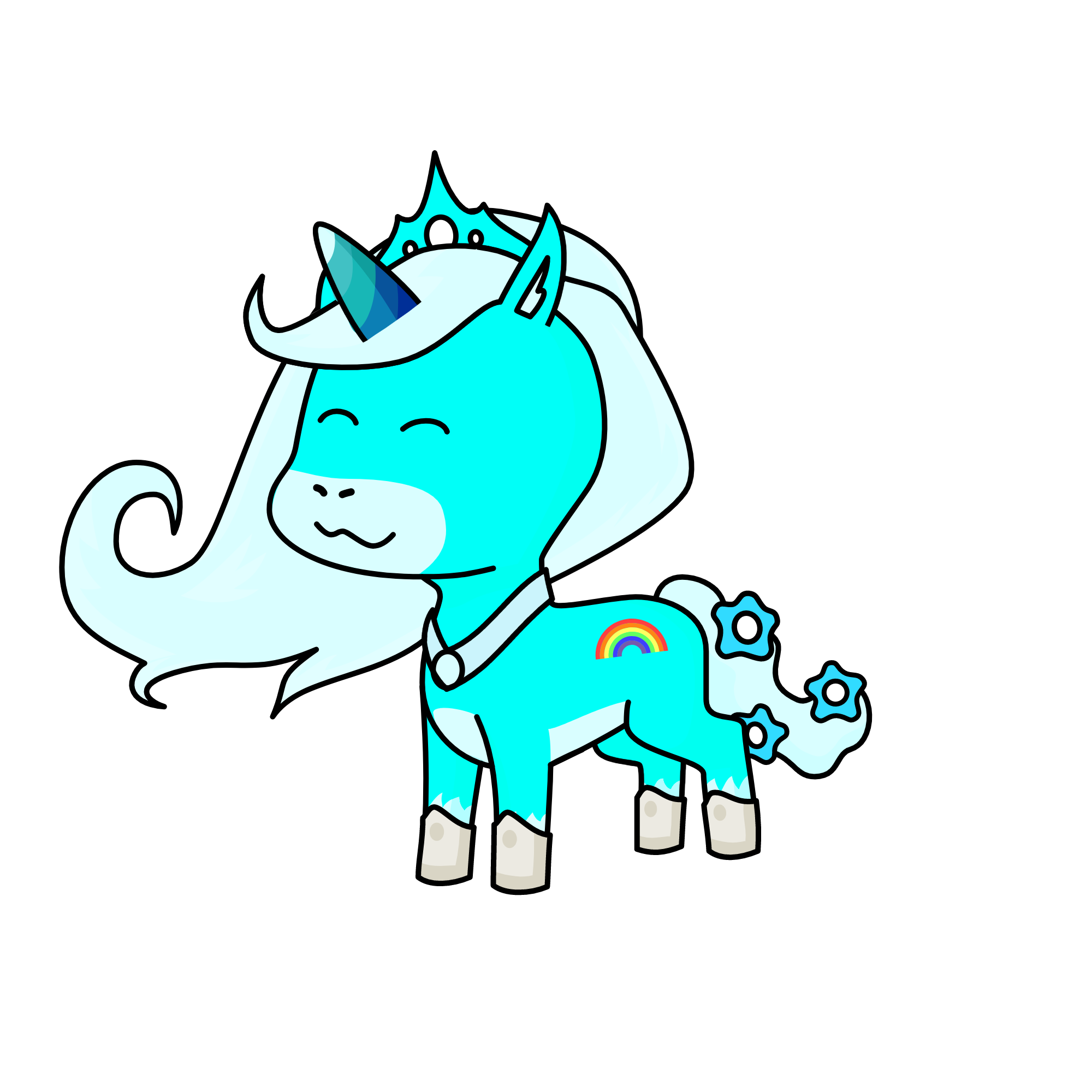 Queen Of Ice, the unicorn
