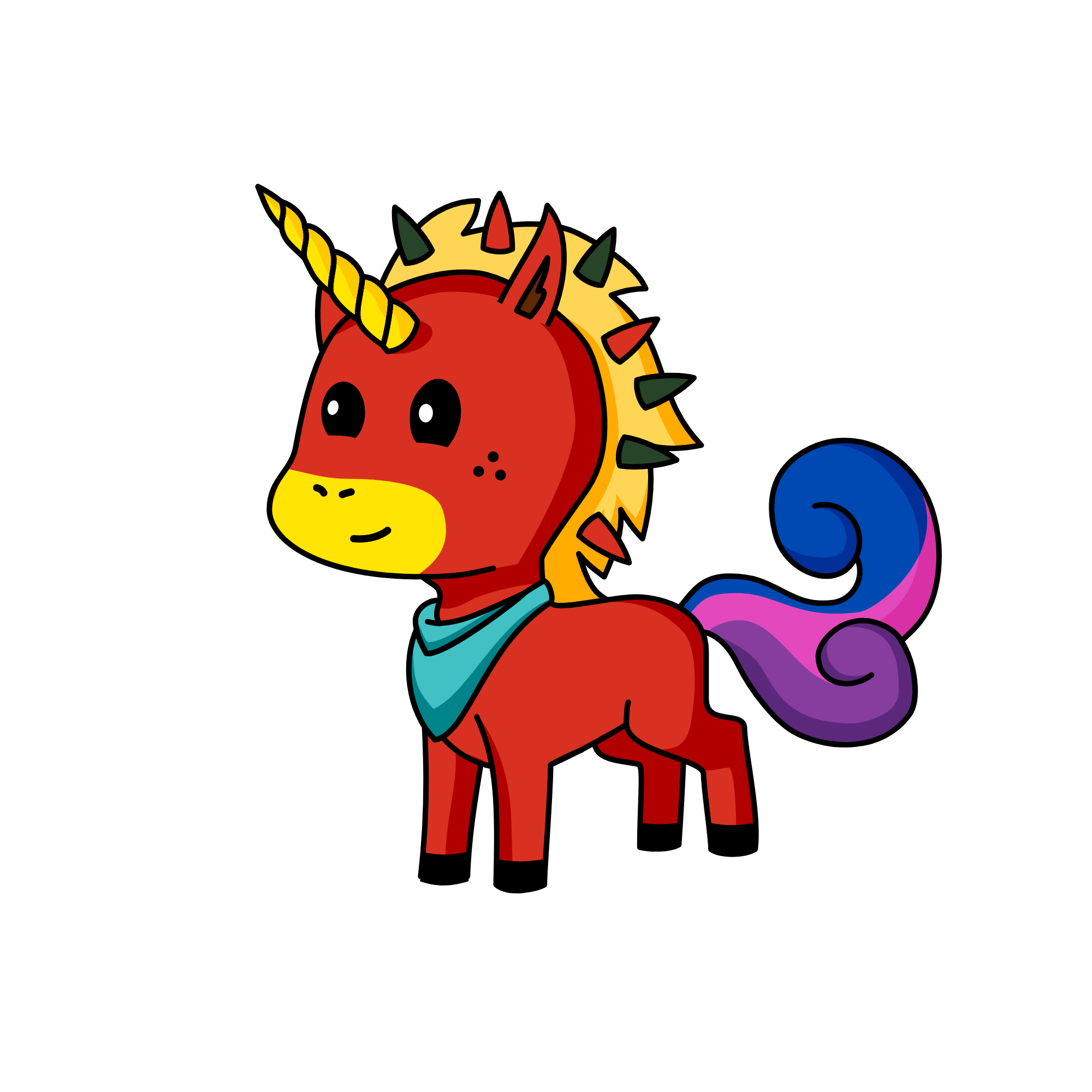 Super Unicorn, the unicorn