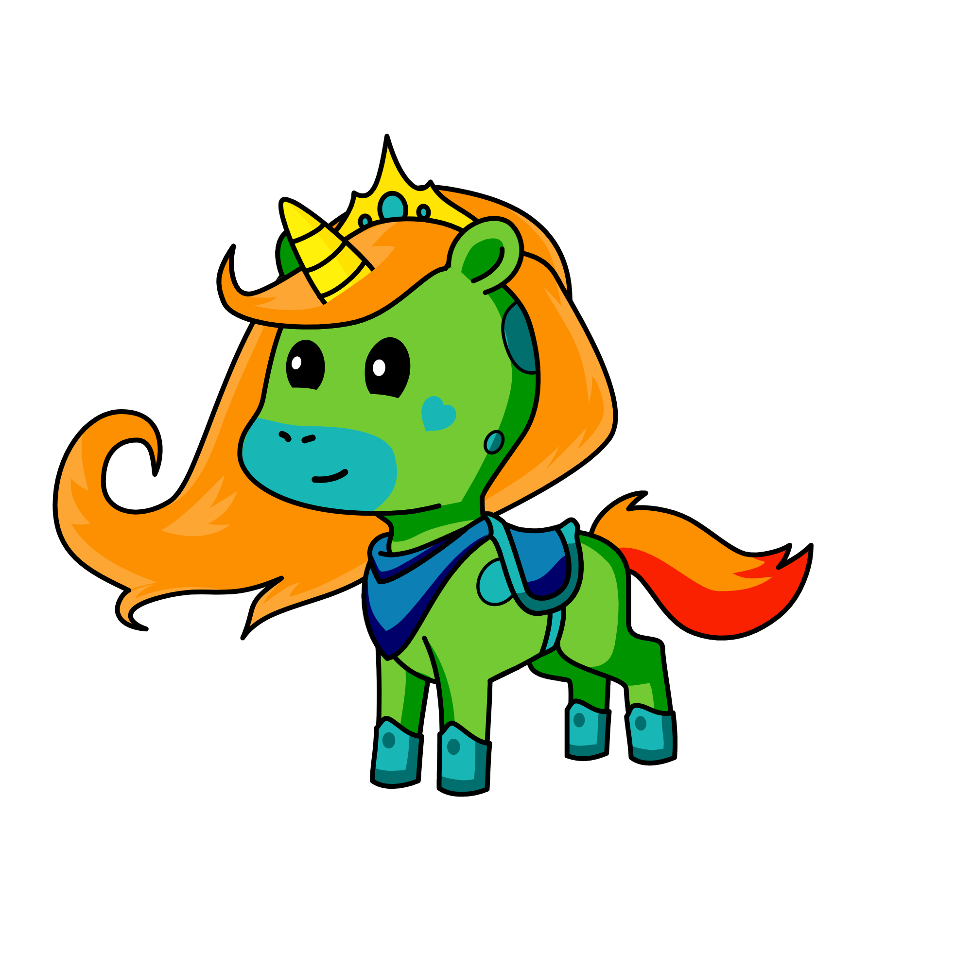 summer, the unicorn