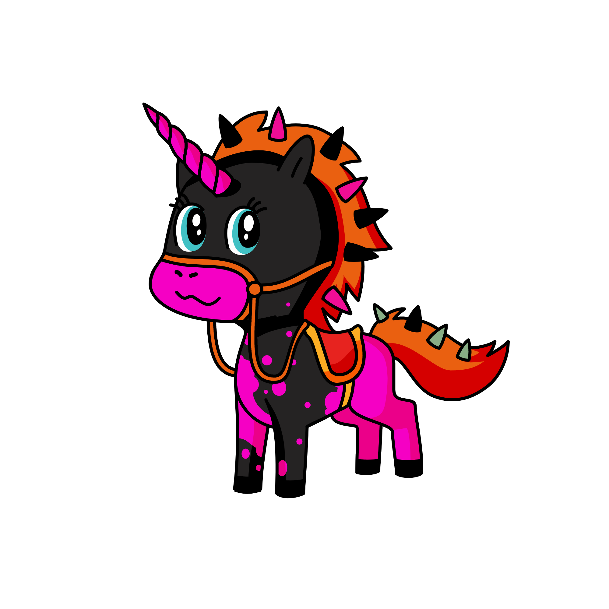Senna, the unicorn